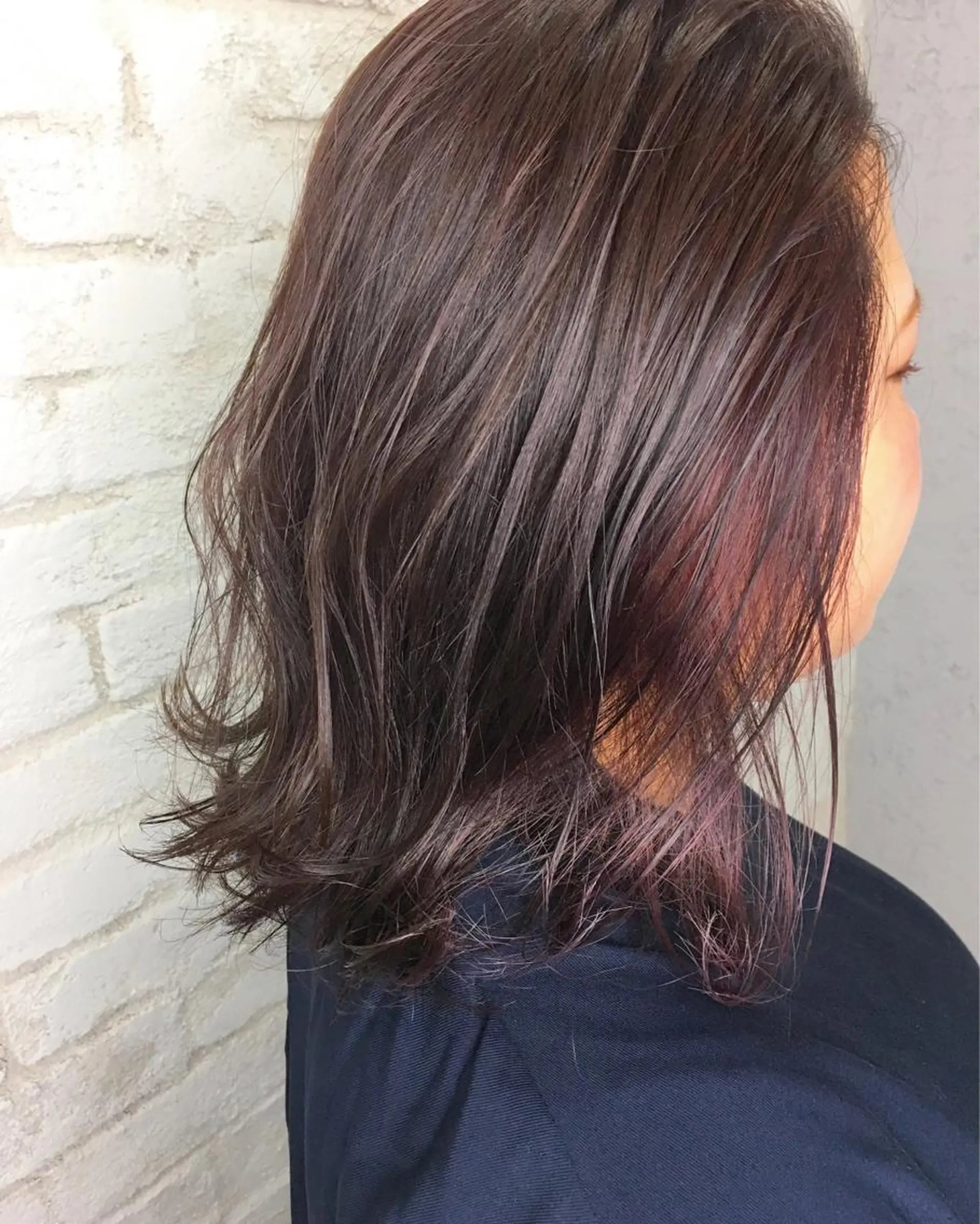 ミディアム カラー インナーカラー boutique misakiのヘアスタイル