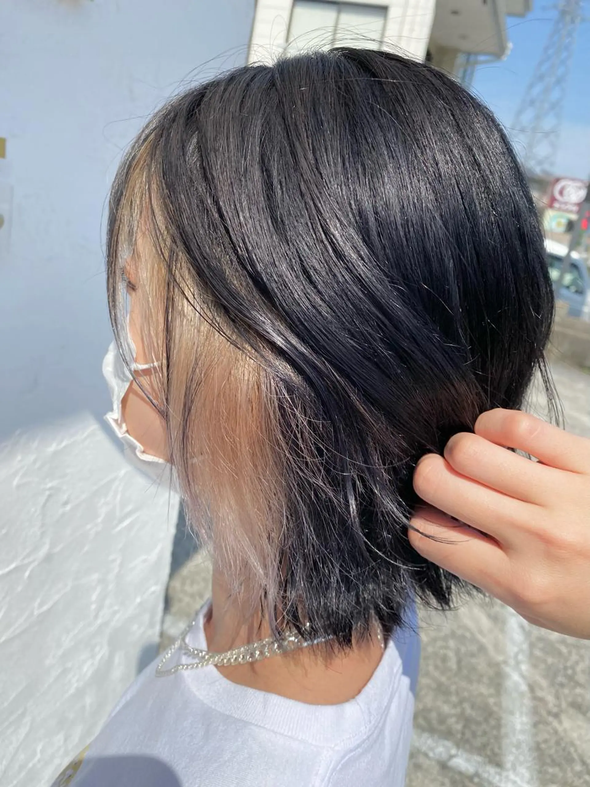 ミディアム カラー ヘアアレンジ Design Color🐰アユミのヘアスタイル