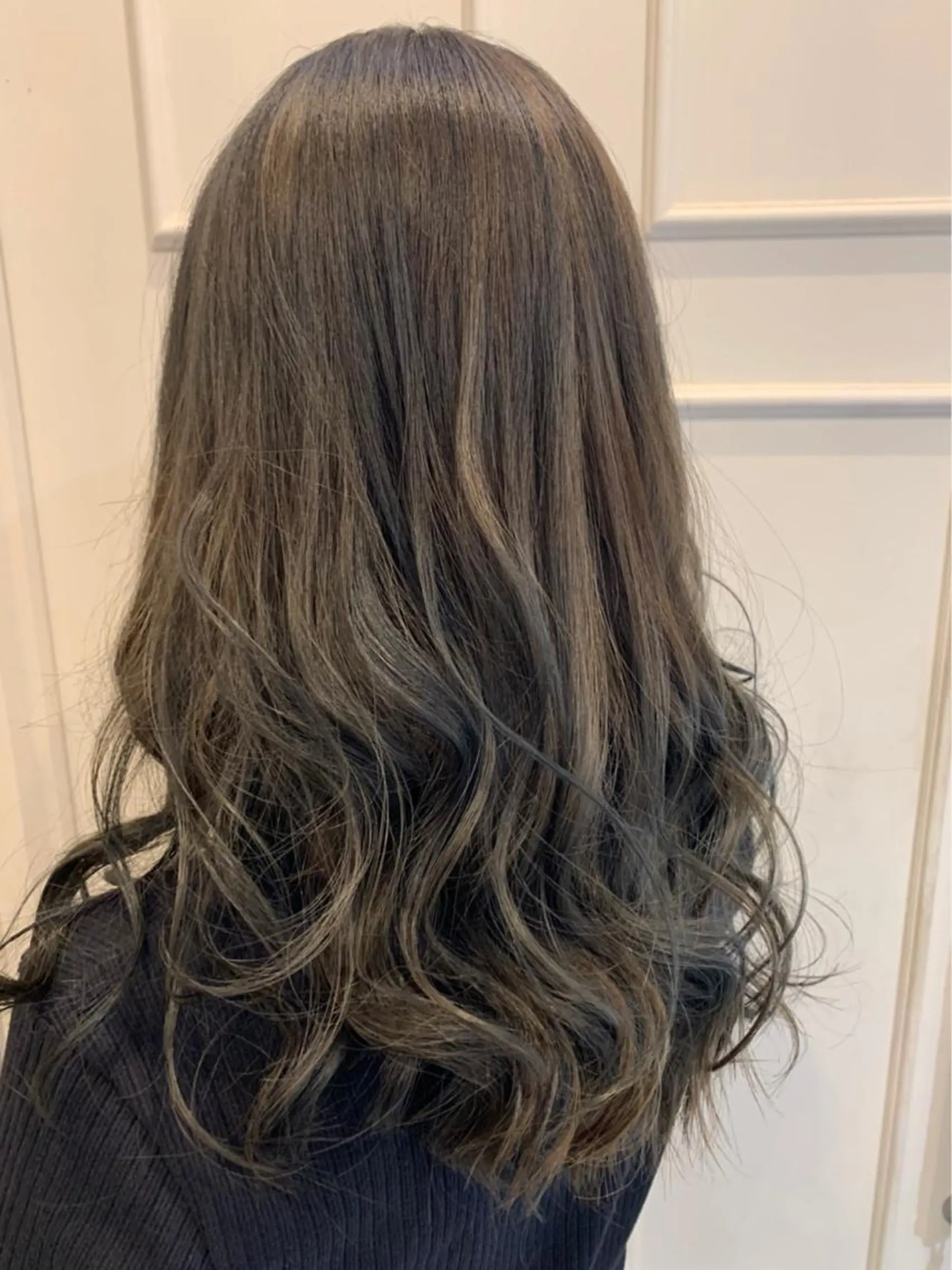 ロング カラー ベージュカラー オリーブベージュ 🫟Blanco🫟 Color&Careのヘアスタイル