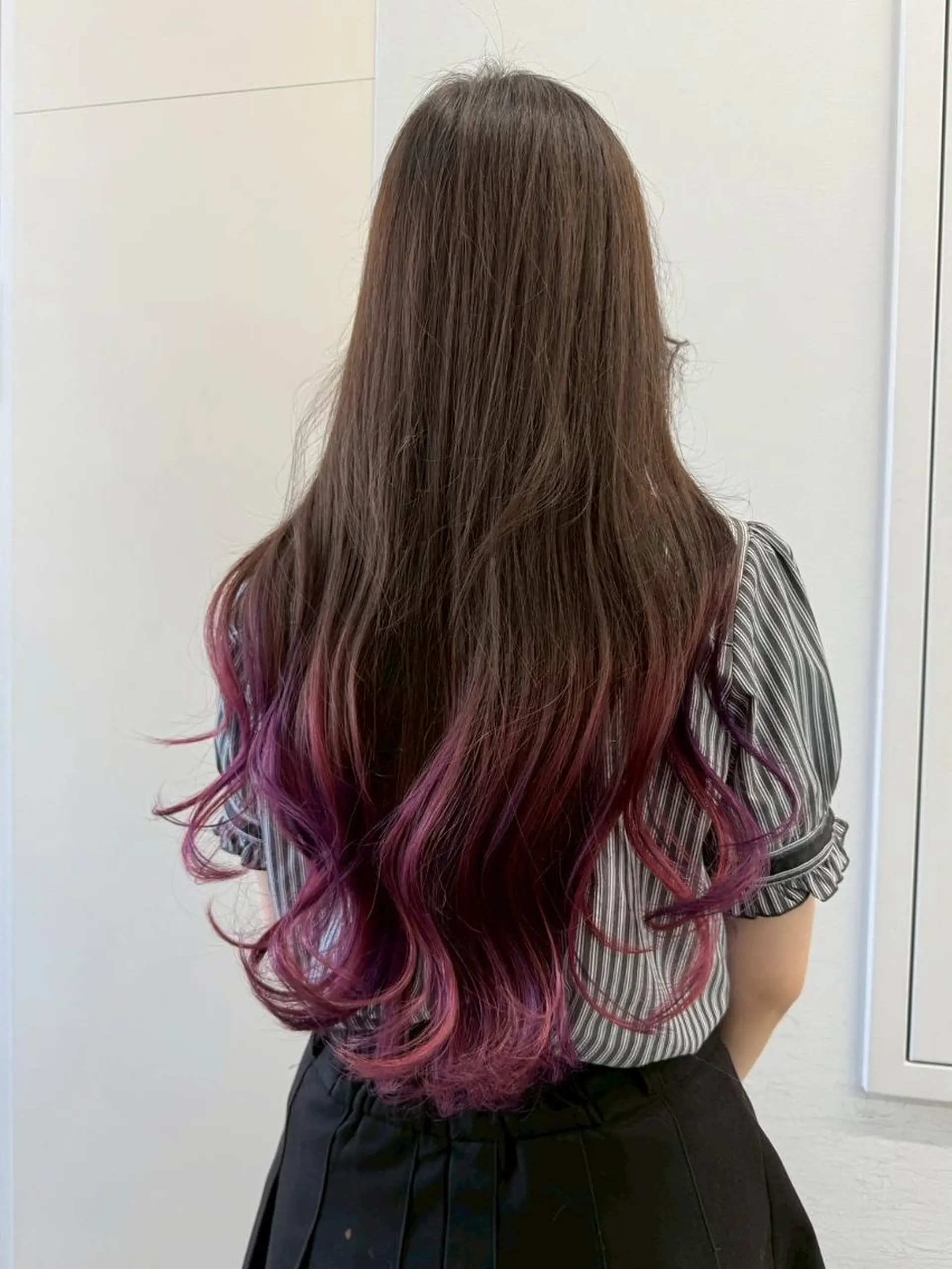 カラー ロング ヘアカラー トリートメント 【公式】amble luxe池袋東口🩷のヘアスタイル