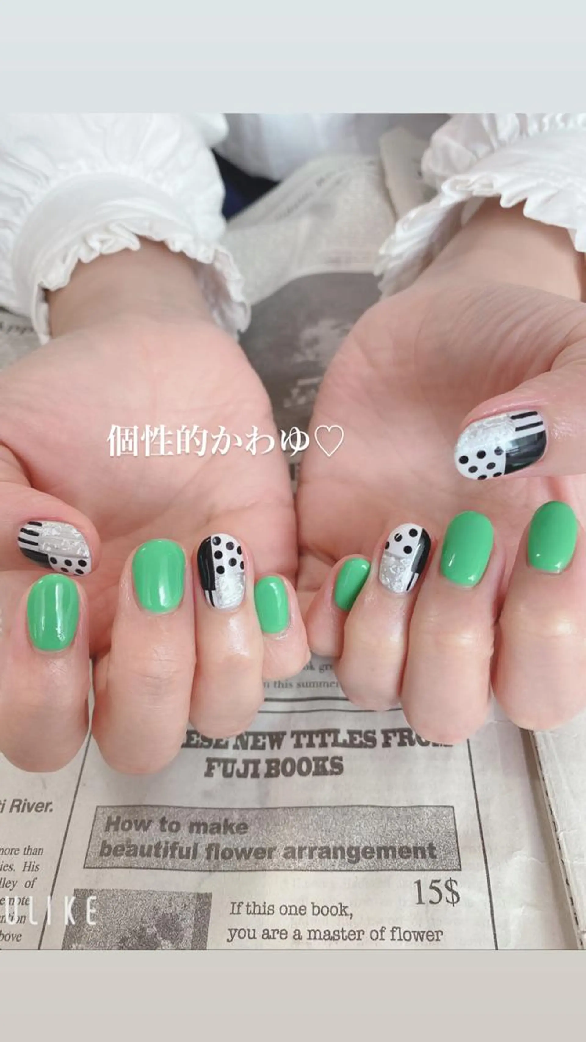 ネイル ハンドネイル ハンドケア 森山 舞のネイルデザイン