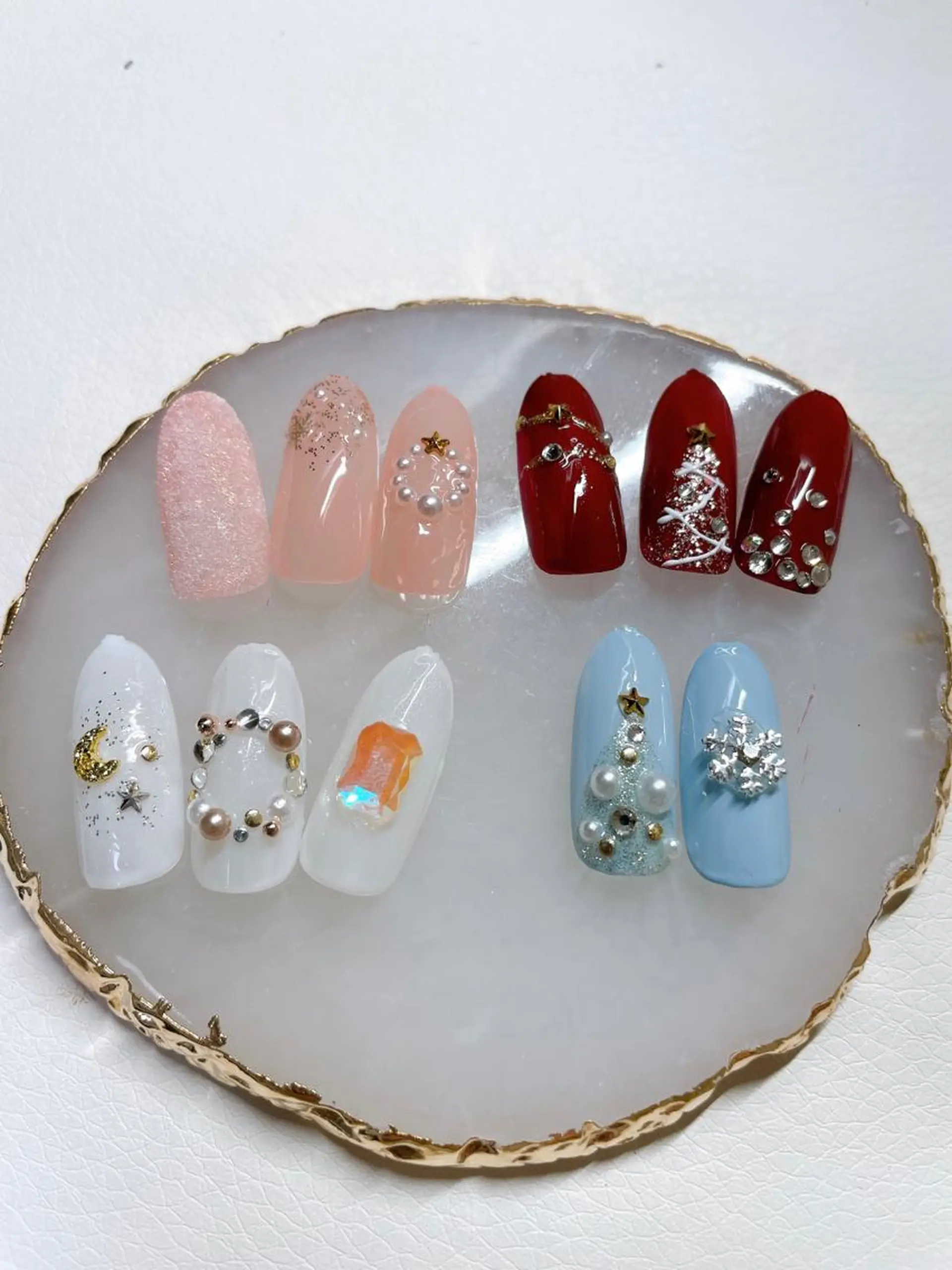 ネイル 冬ネイル クリスマス NAILSALON KOHAKUのネイルデザイン