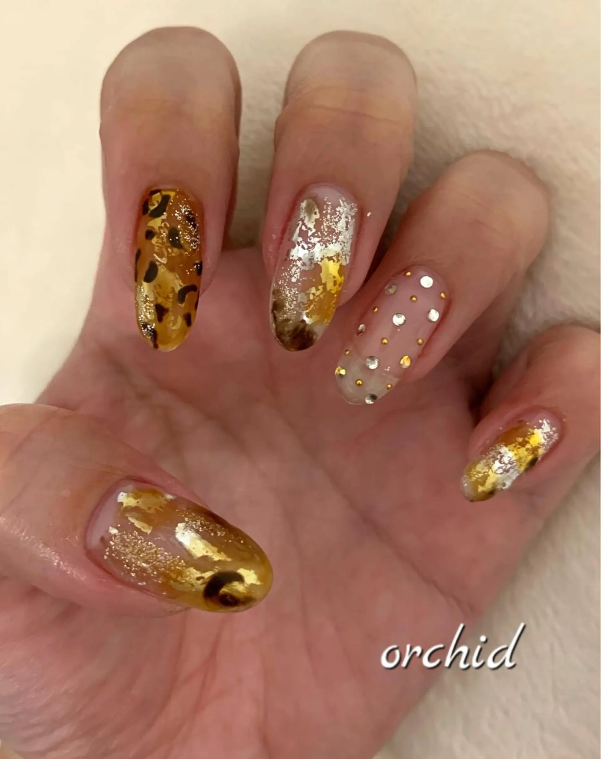 ネイル orchid ♡オーキッドのネイルデザイン