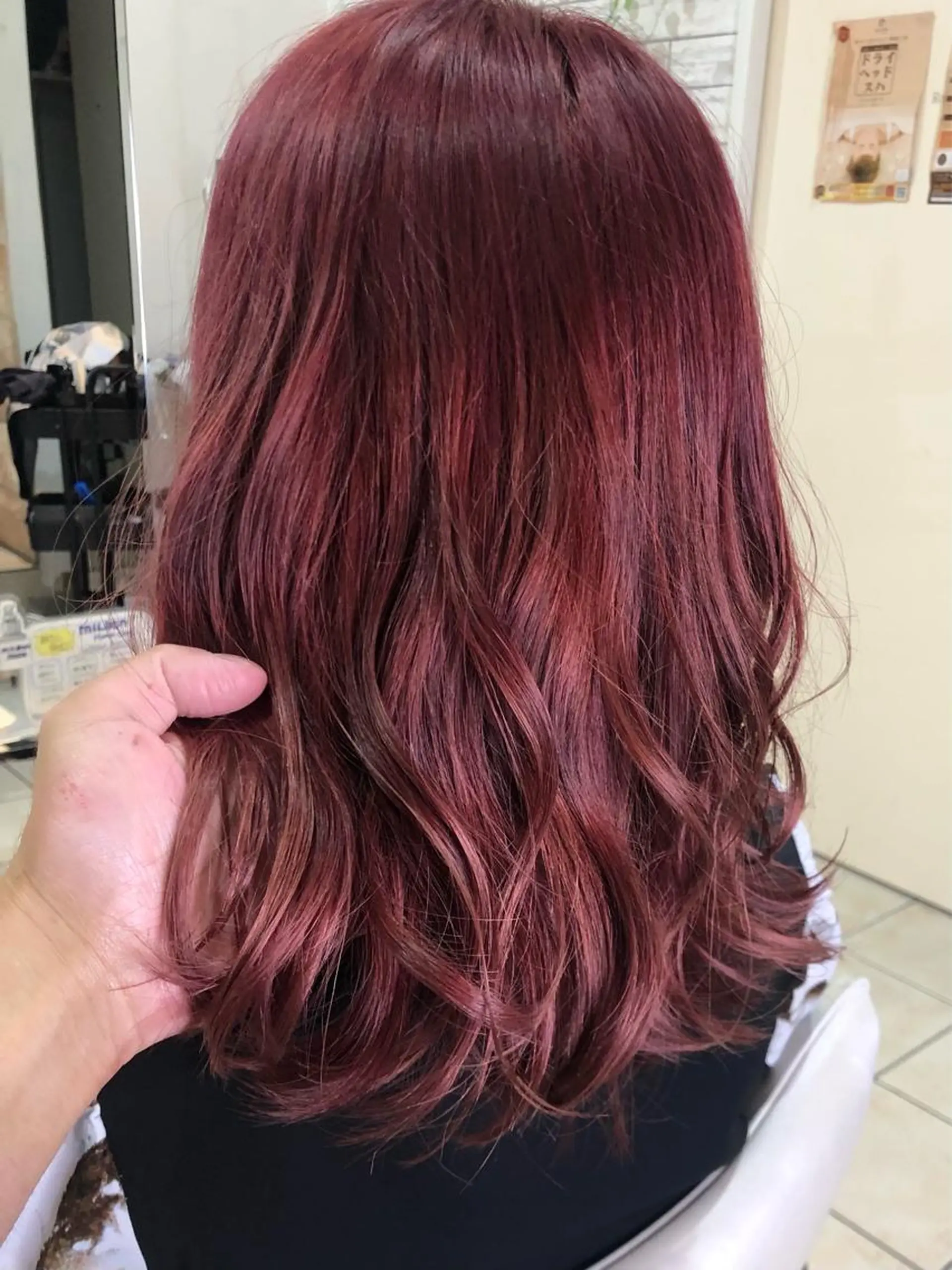 セミロング カラー カット ヘアカラー トリートメント 艶髪職人 山本隼正のヘアスタイル