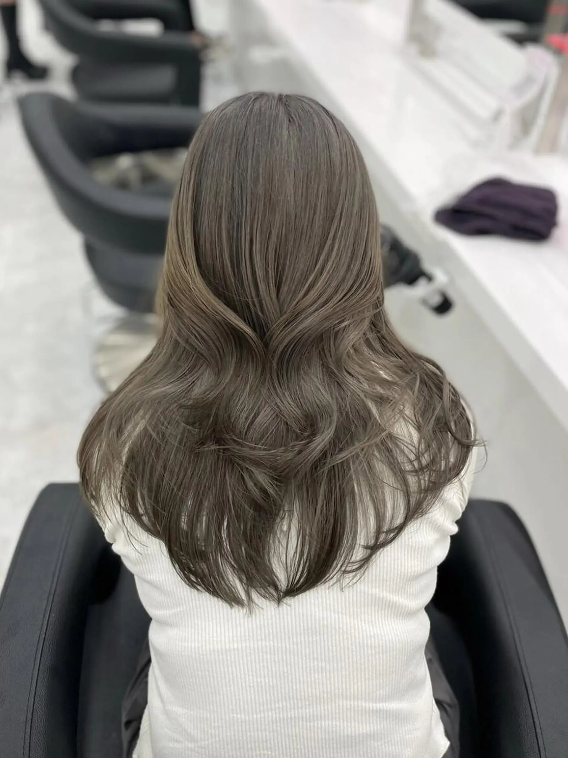 カラー カット ヘアカラー ヘアセット GO TODAY 原宿Verno店所属・韓国系支持率No.1 レイヤー特化/きょうのヘアスタイル