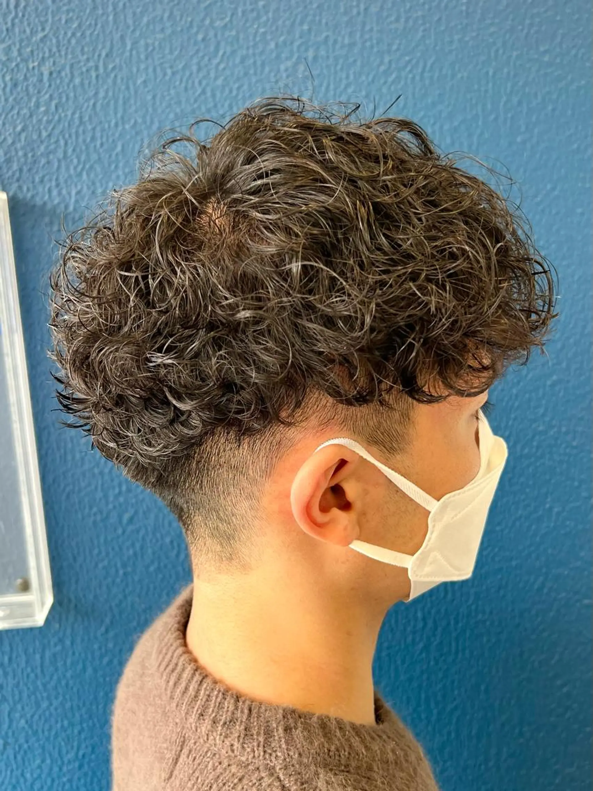 ショート パーマ メンズ men’s salon NOA solte. 【メンズサロン ノアソルテ】所属・メンズパーマ職人 加藤 弘貴のヘアスタイル