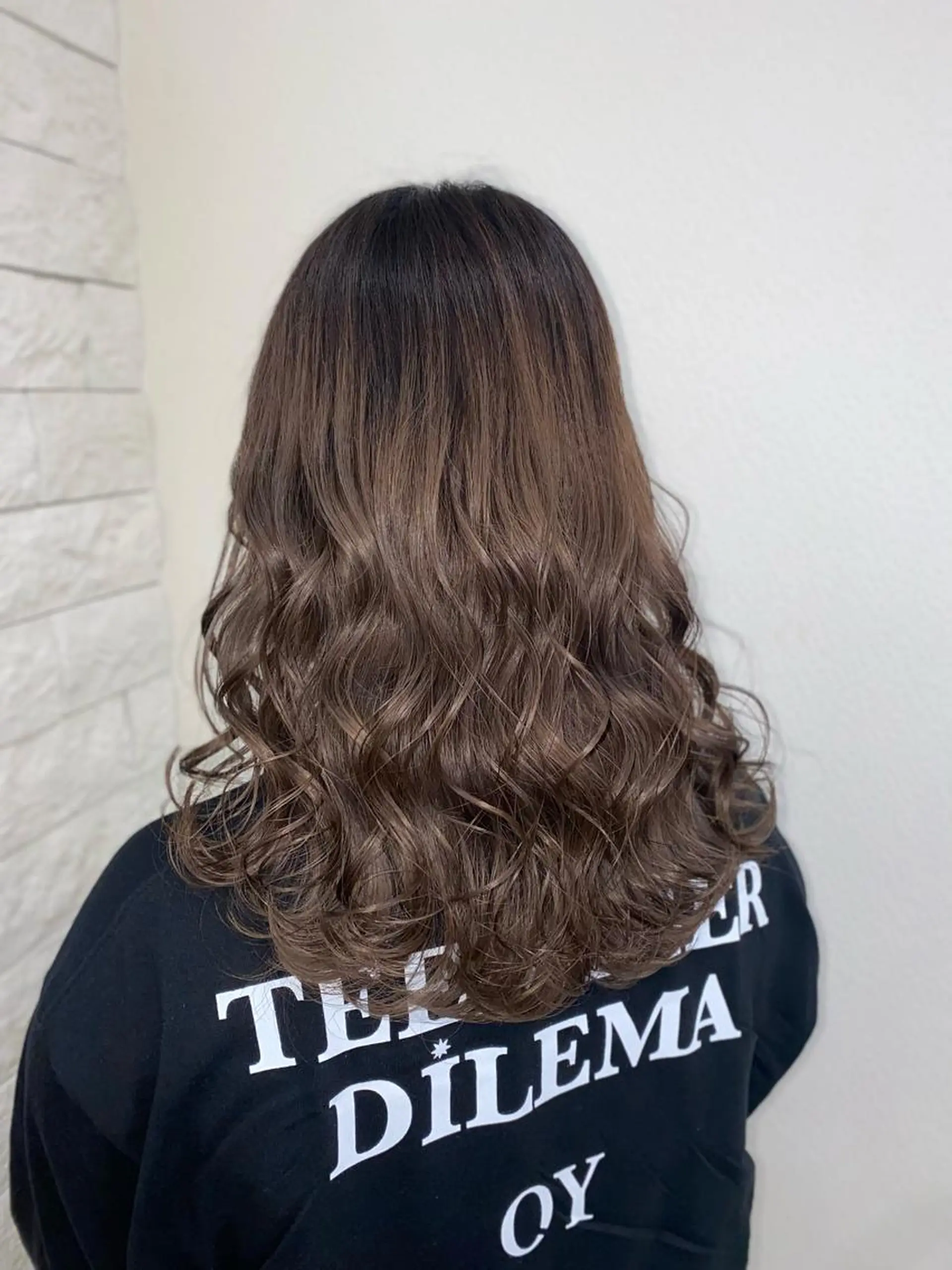 ミディアム アッシュ アッシュブラウン ヘアカラー ゆぴ☾‪/推しカラー /ハイトーンのヘアスタイル