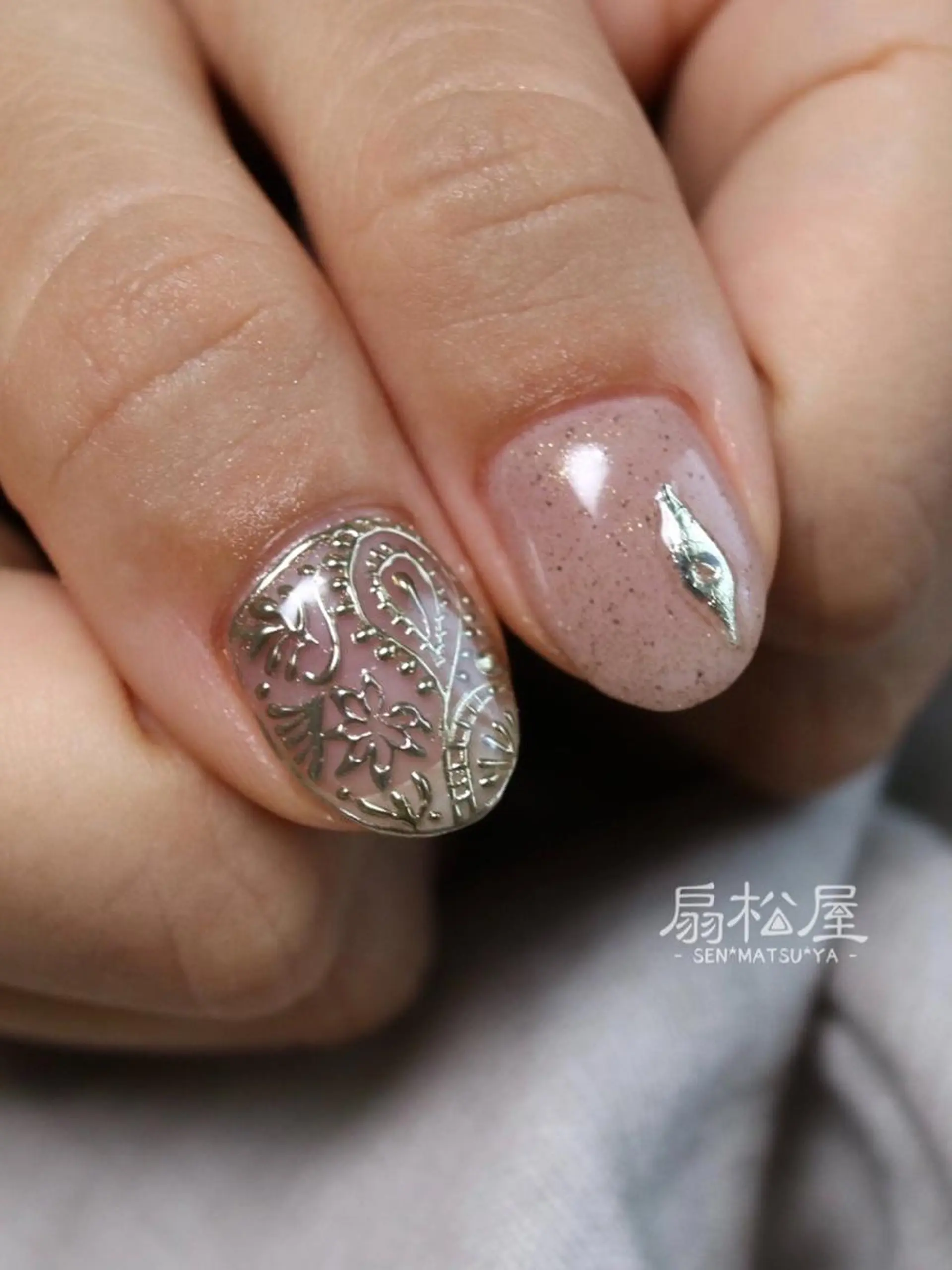 ネイル 扇松屋 marie.nのネイルデザイン