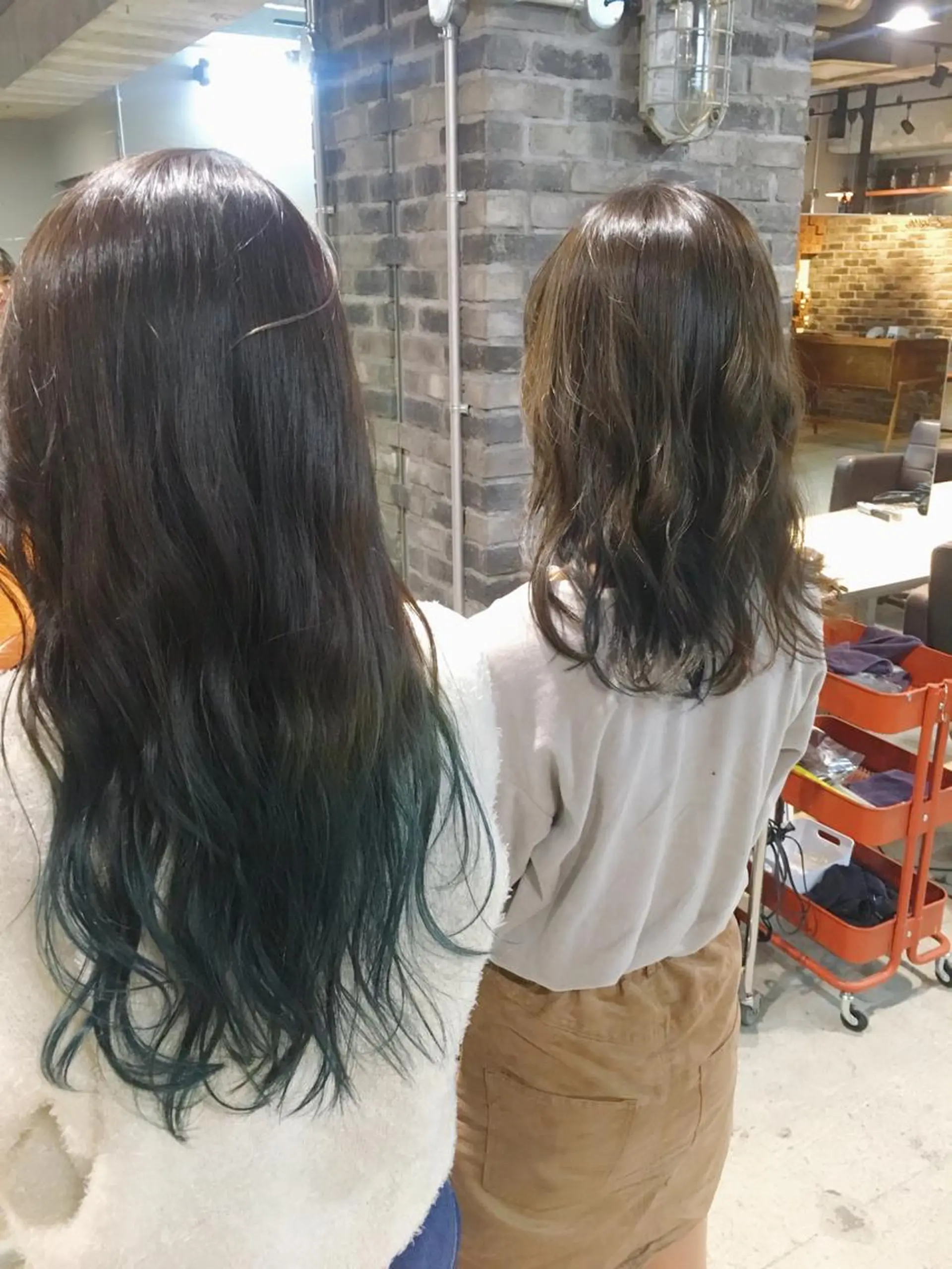 ロング カラー 代表 中島貴志のヘアスタイル