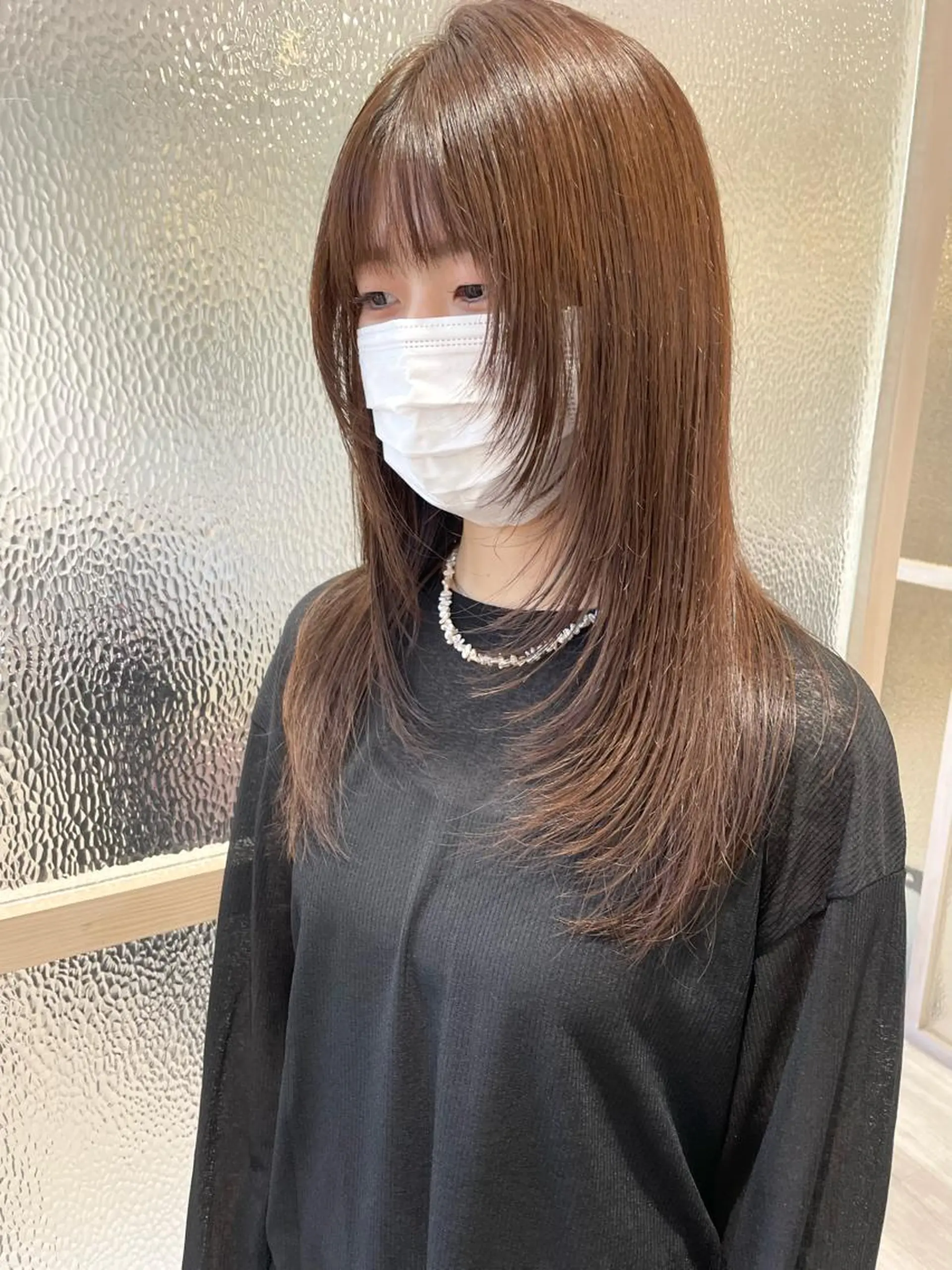 ロング レイヤーカット Eleanor梅田店 REMIのヘアスタイル