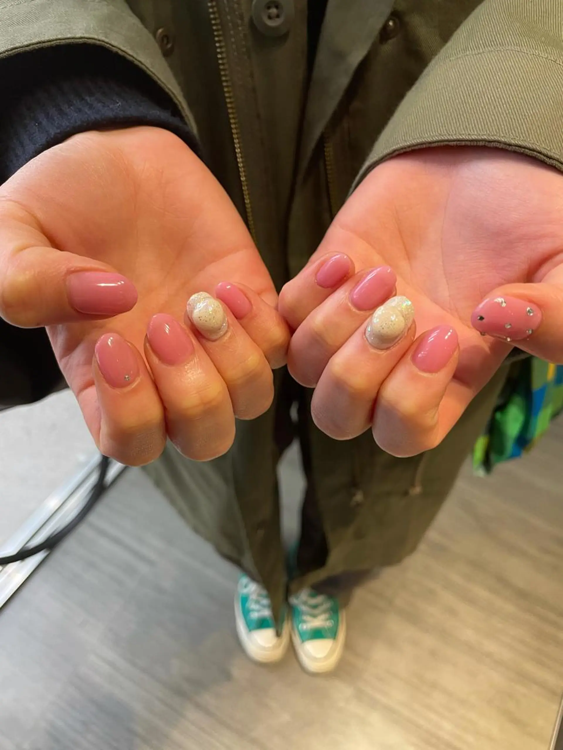 ネイル 束感まつ毛/ネイル/ LED♥KIRARAのマツエク・マツパデザイン