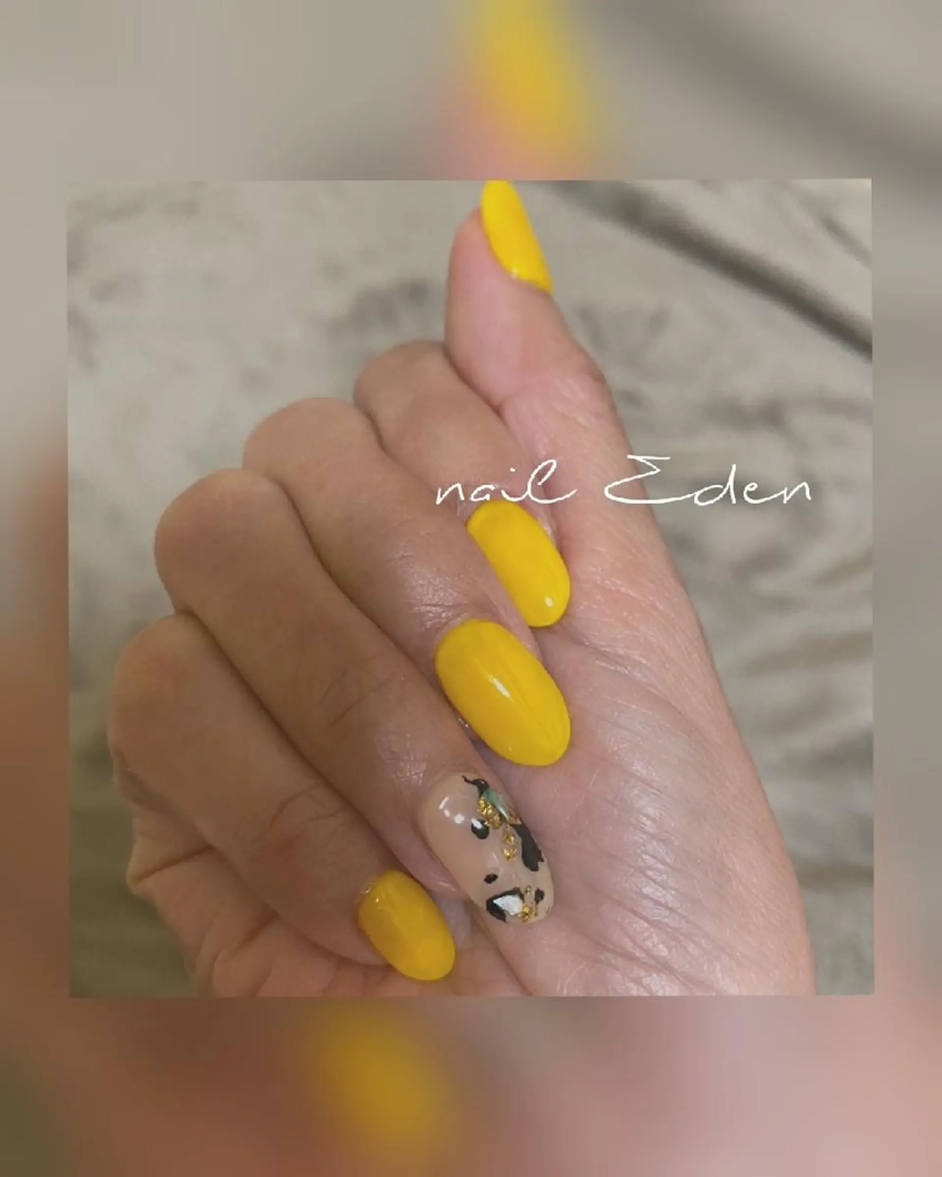 ネイル アニマル柄 アートネイル 持ち込み ハンドネイル ハンドケア Eden　private nail saron所属・Eden ♾️のネイルデザイン
