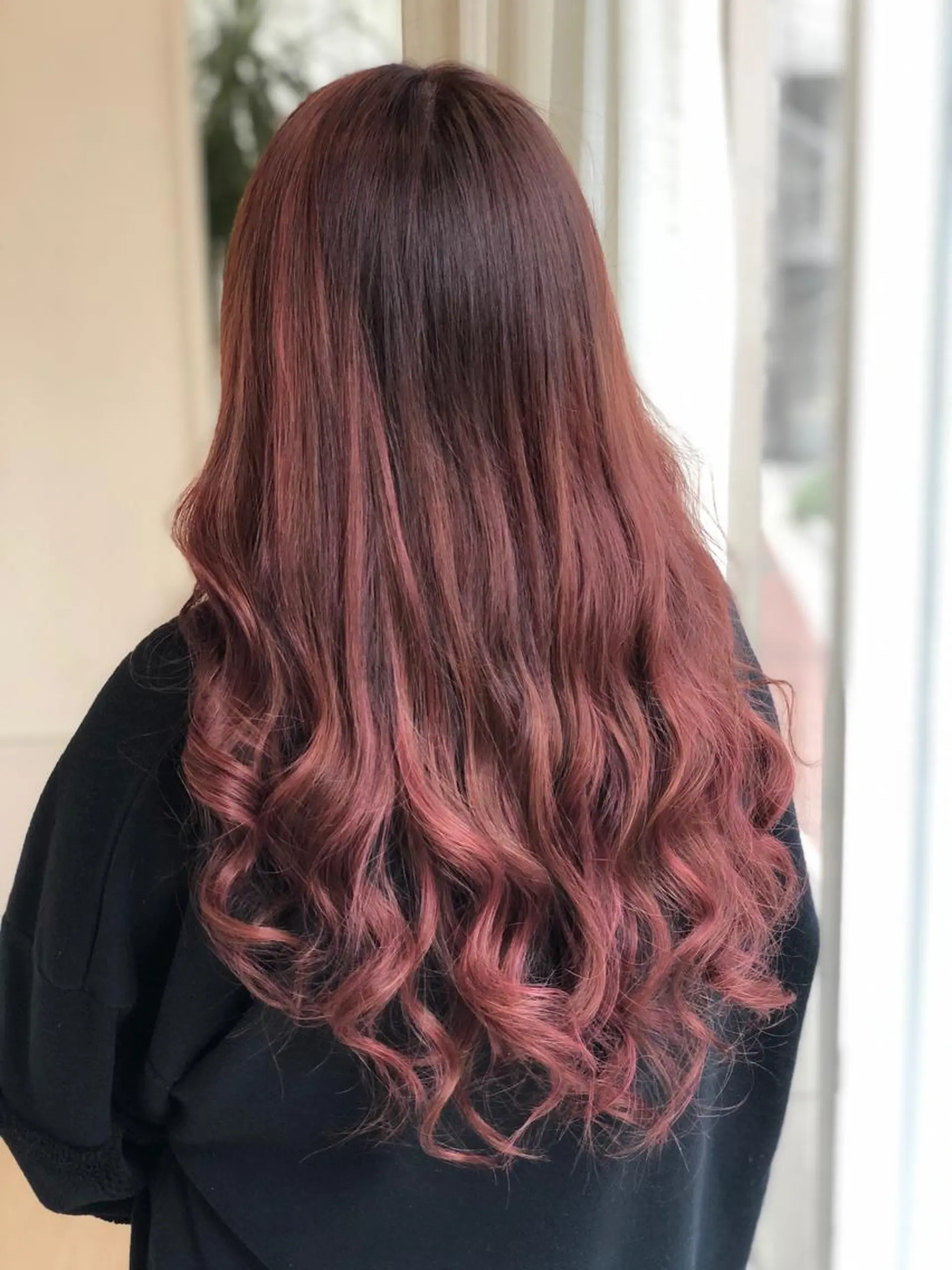 ロング カラー エクステ ヘアカラー トリートメント エクステ 韓国カラーエクステ 👑代表渡部雅己👑のヘアスタイル