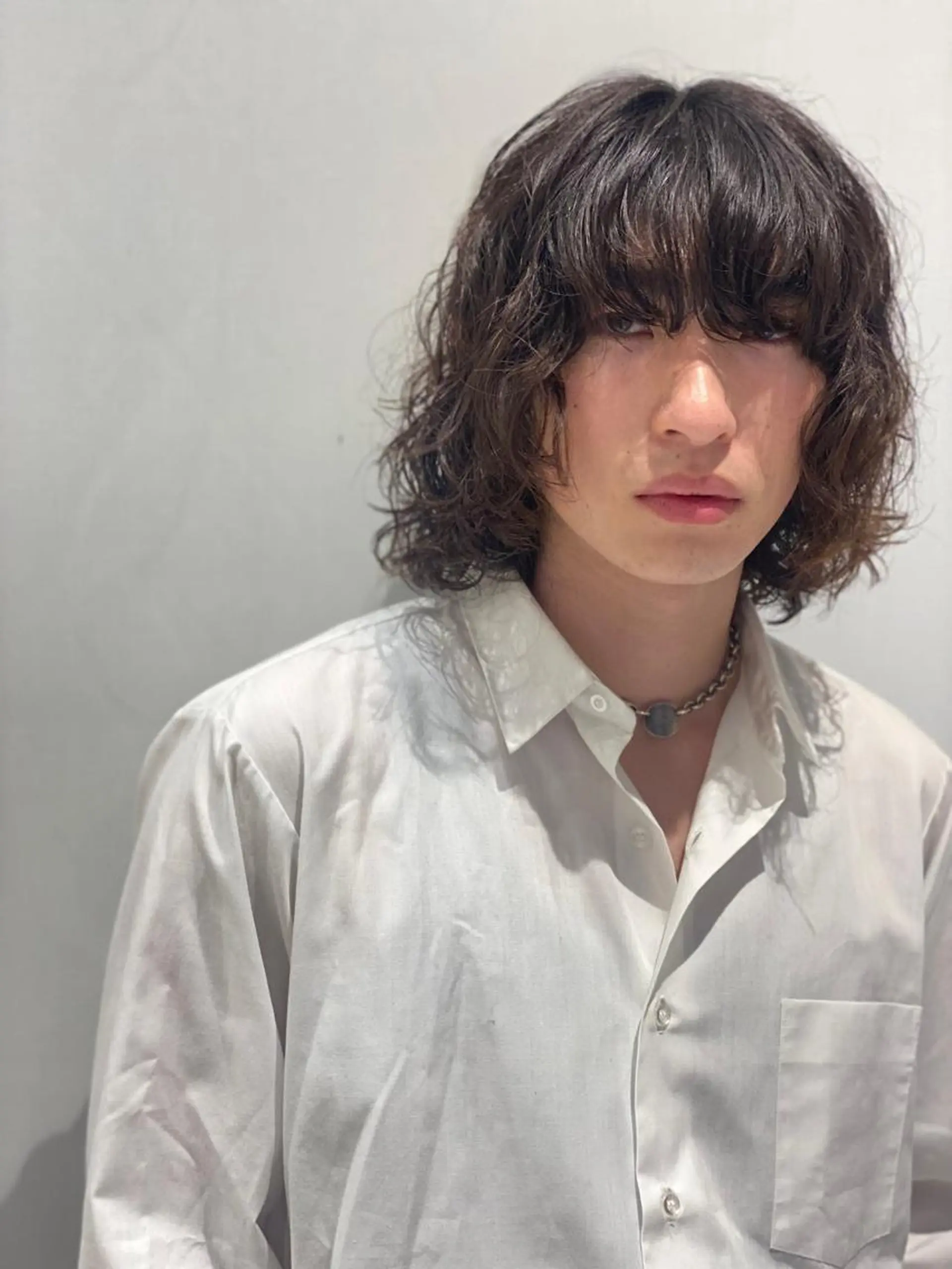 ショート カラー メンズ メンズパーマ 似合わせカット YUMA/レイヤー/ 似合わせ/パーマのヘアスタイル