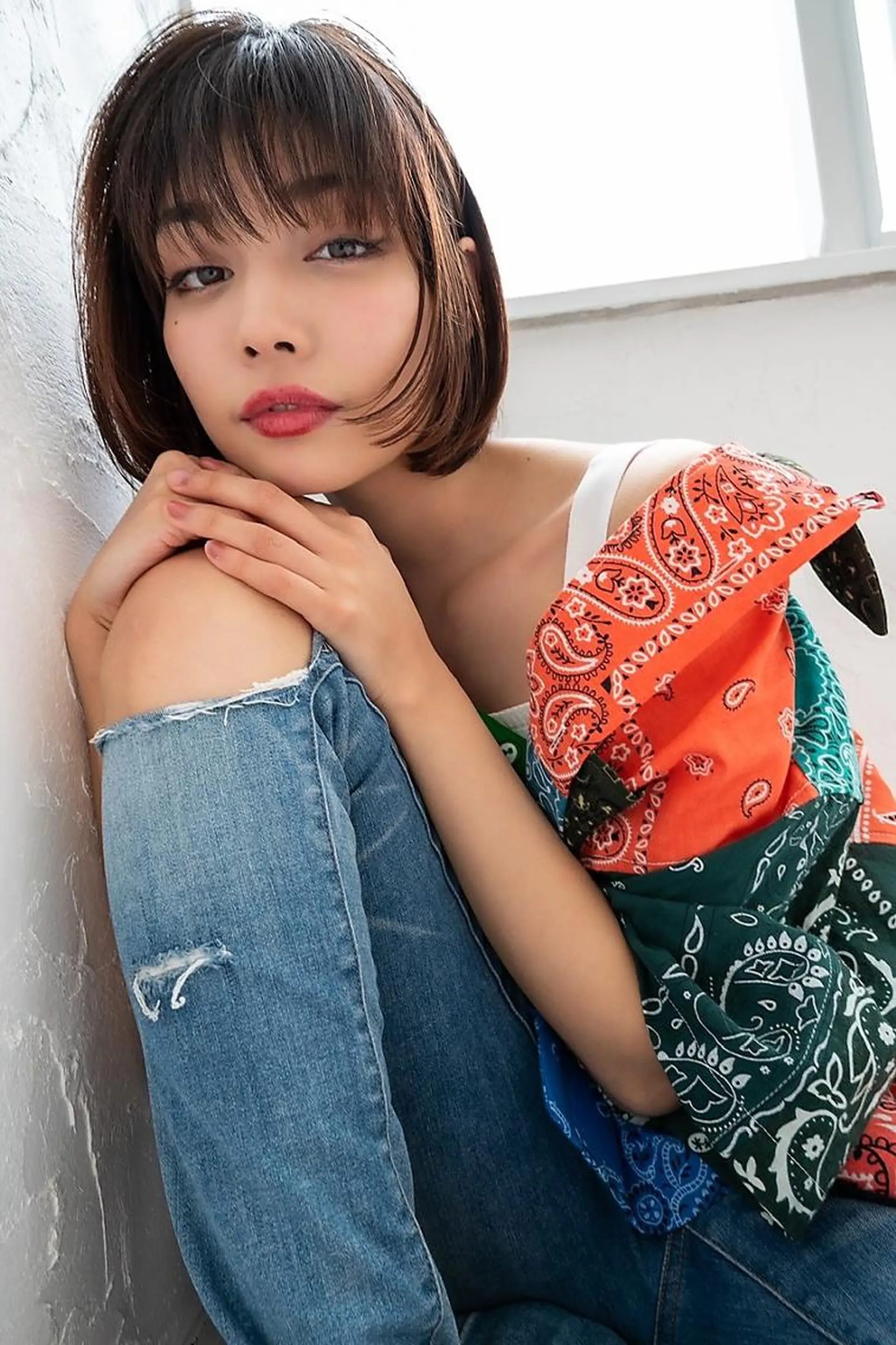 ショート カラー ANGELICA LABO 梅田店のヘアスタイル