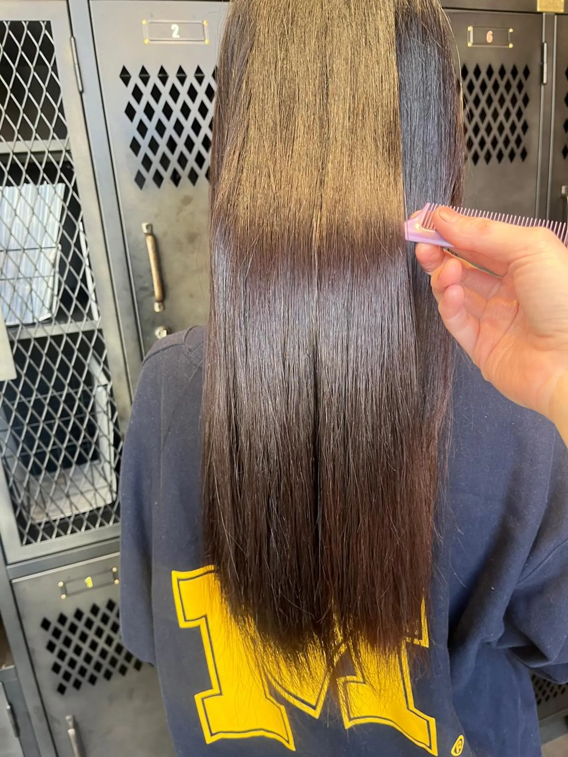 ロング カラー パーマ ヘアアレンジ メンズ キッズ ネイル マツエク・マツパ アイブロウ メンズブリーチ メンズハイライト メンズインナーカラー メンズ韓国風 ブリーチ times salon名駅所属・久木原 ゆりのヘアスタイル