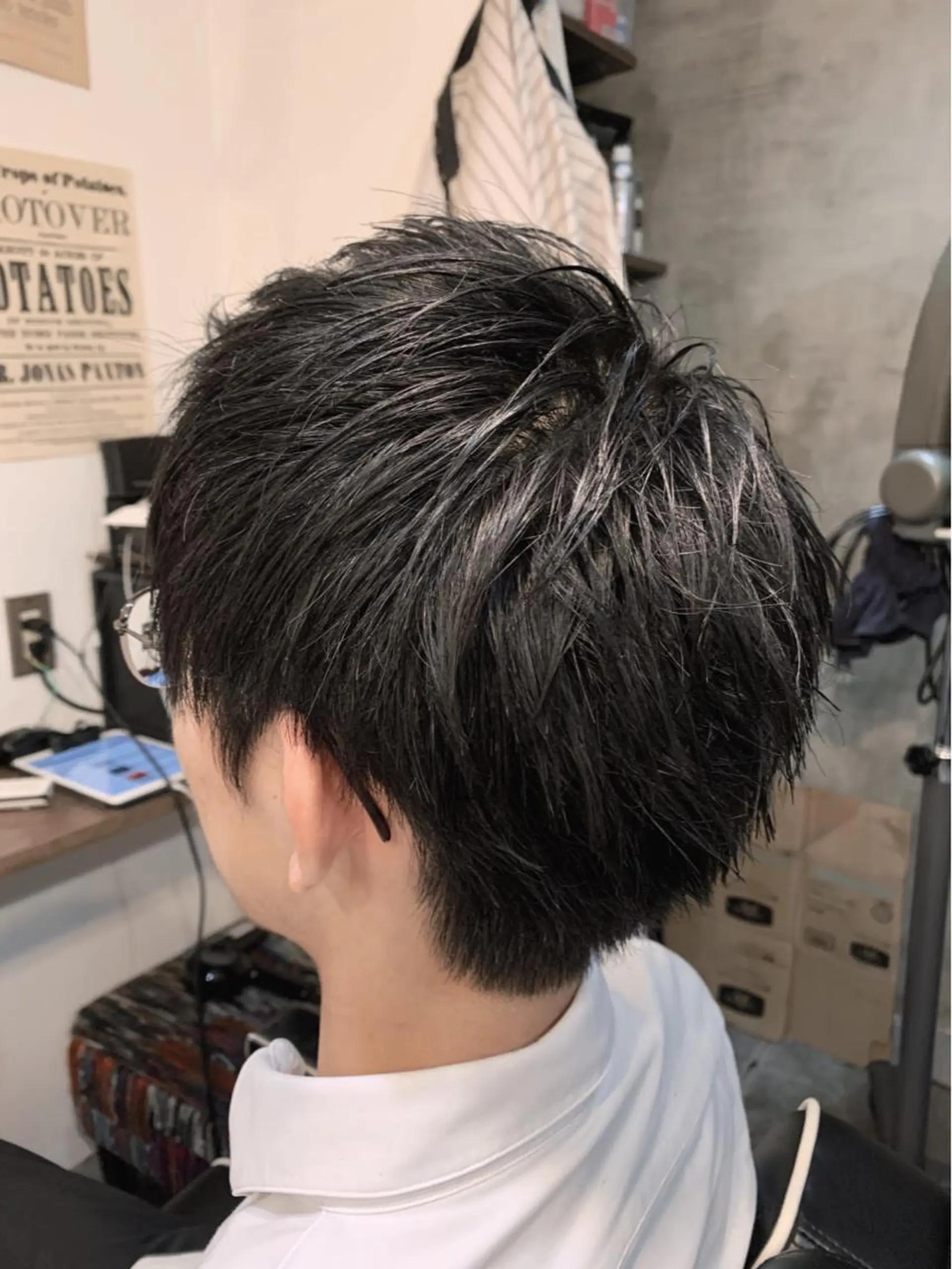 ショート メンズ ショートヘア CARNEL所属・メンズ専門CANEL かずまのヘアスタイル