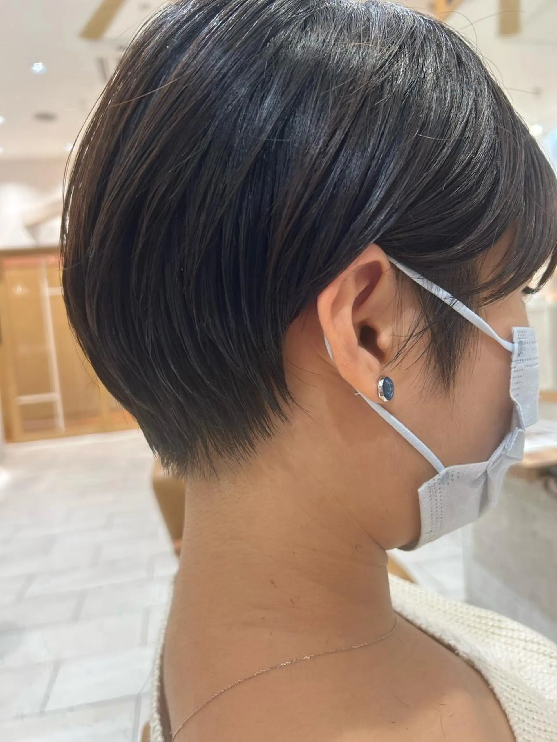 ショート ショートヘア 伊藤 麻菜実のヘアスタイル