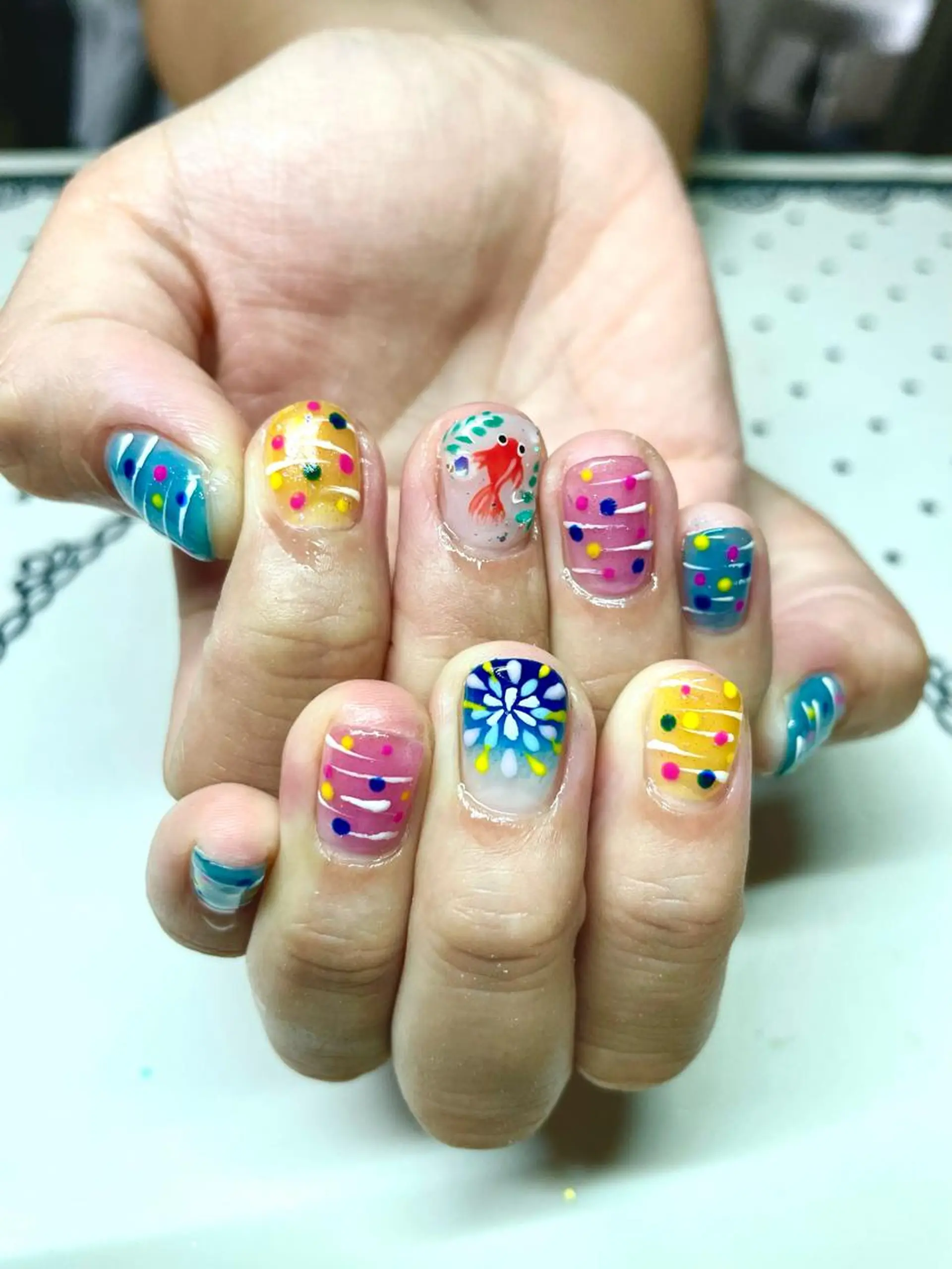 ネイル ハンドネイル nailsalon sugarr所属・nailist cocoのネイルデザイン