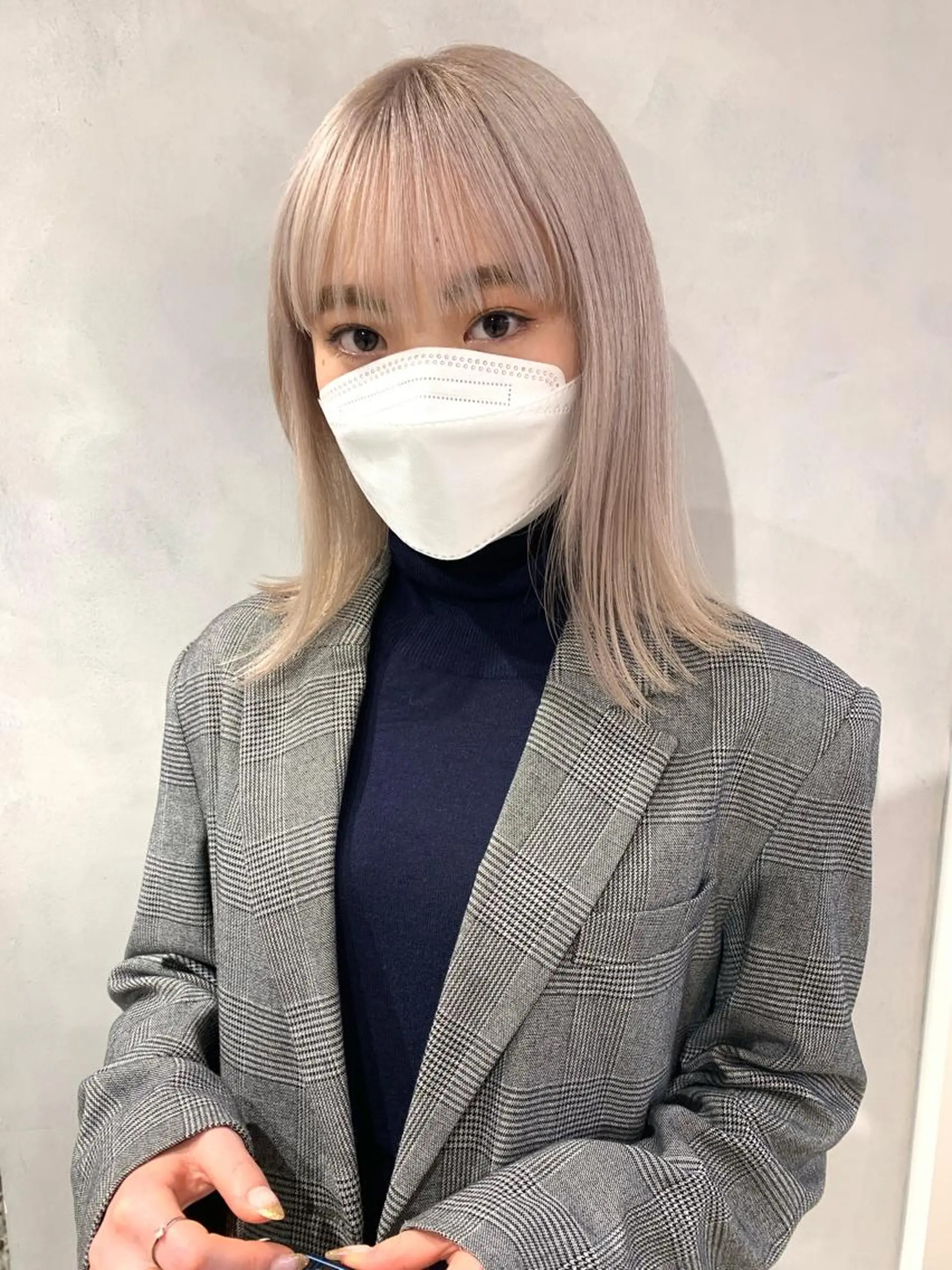 ショート カラー ヘアカラー ハイトーン特化サロン 代表　中谷蓮のヘアスタイル