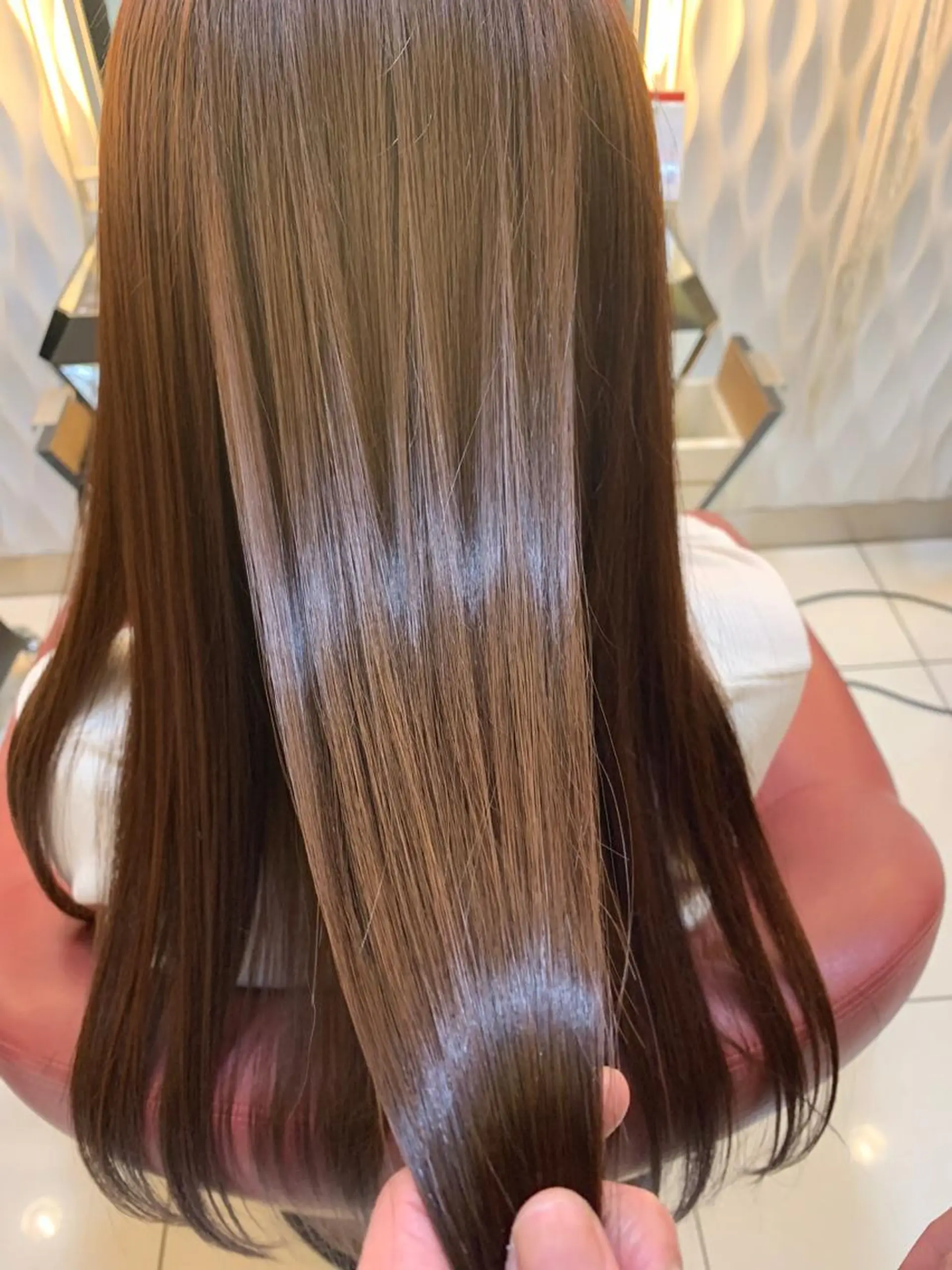 ロング カット トリートメント 【髪質改善×カラー】 QUALIS沓掛貴浩のヘアスタイル