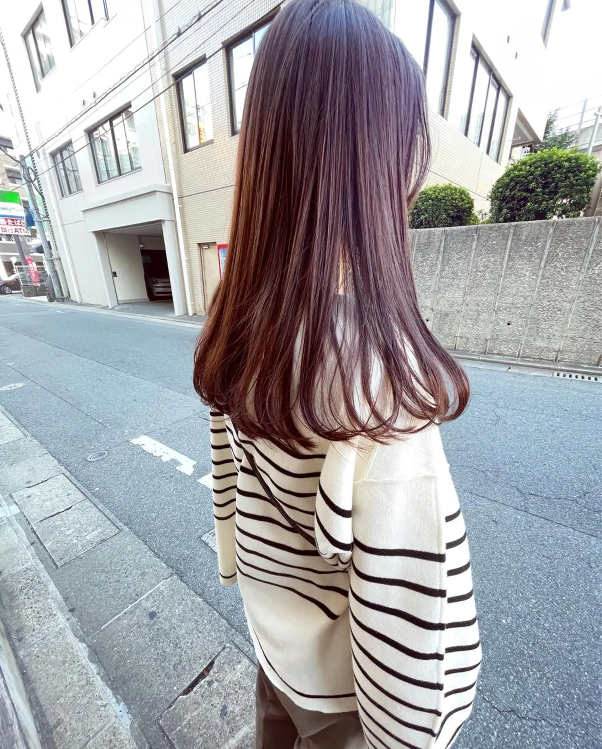 ロング カラー 🙃 透明感カラー/ボブのヘアスタイル