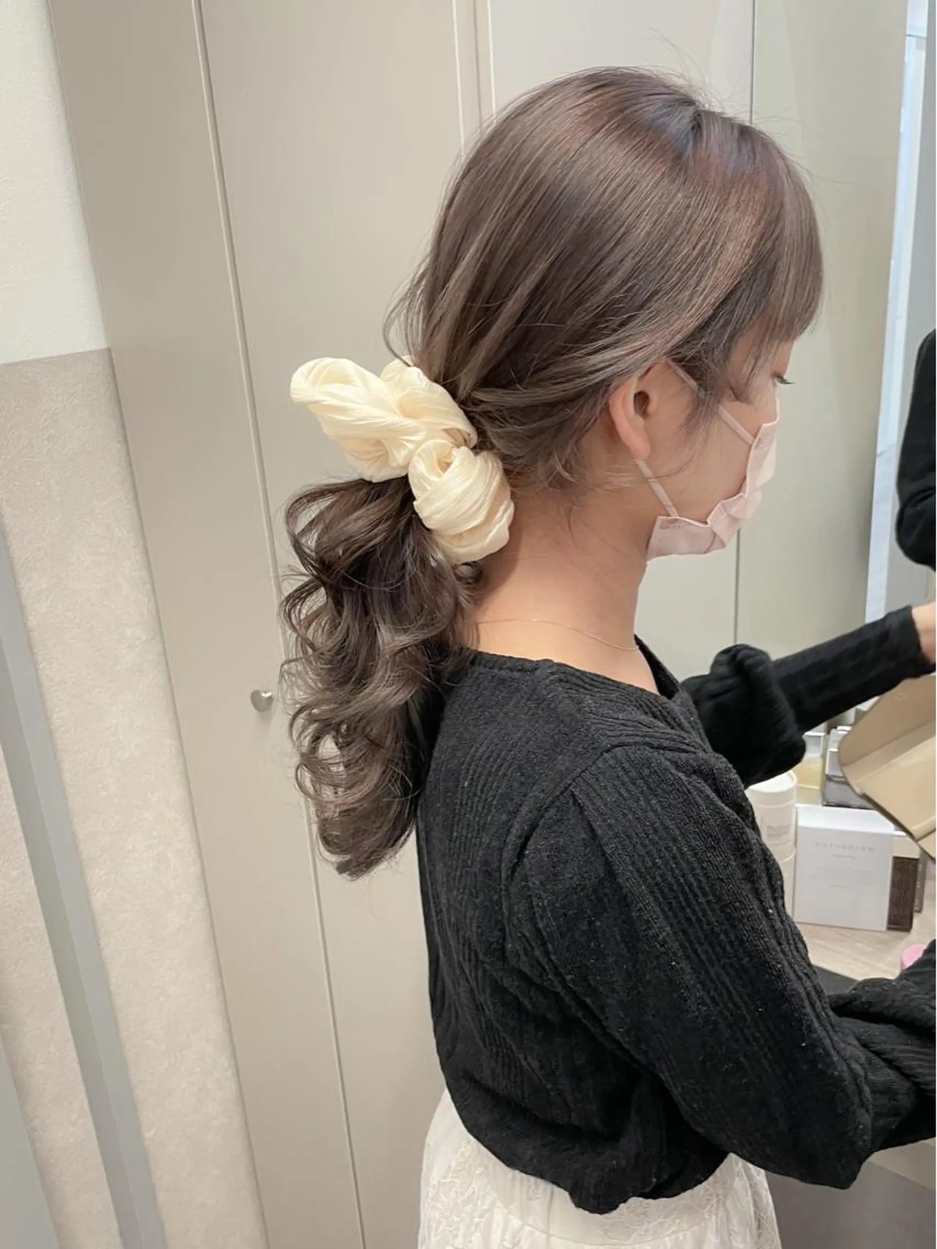 ロング カラー ヘアアレンジ autre所属・大久保 ひでなりのヘアスタイル