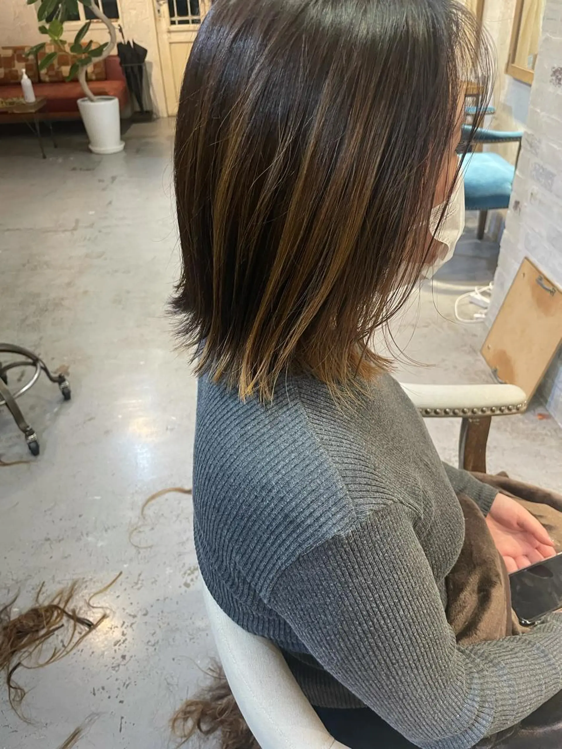 ショート ボブ 泊 紗羅のヘアスタイル