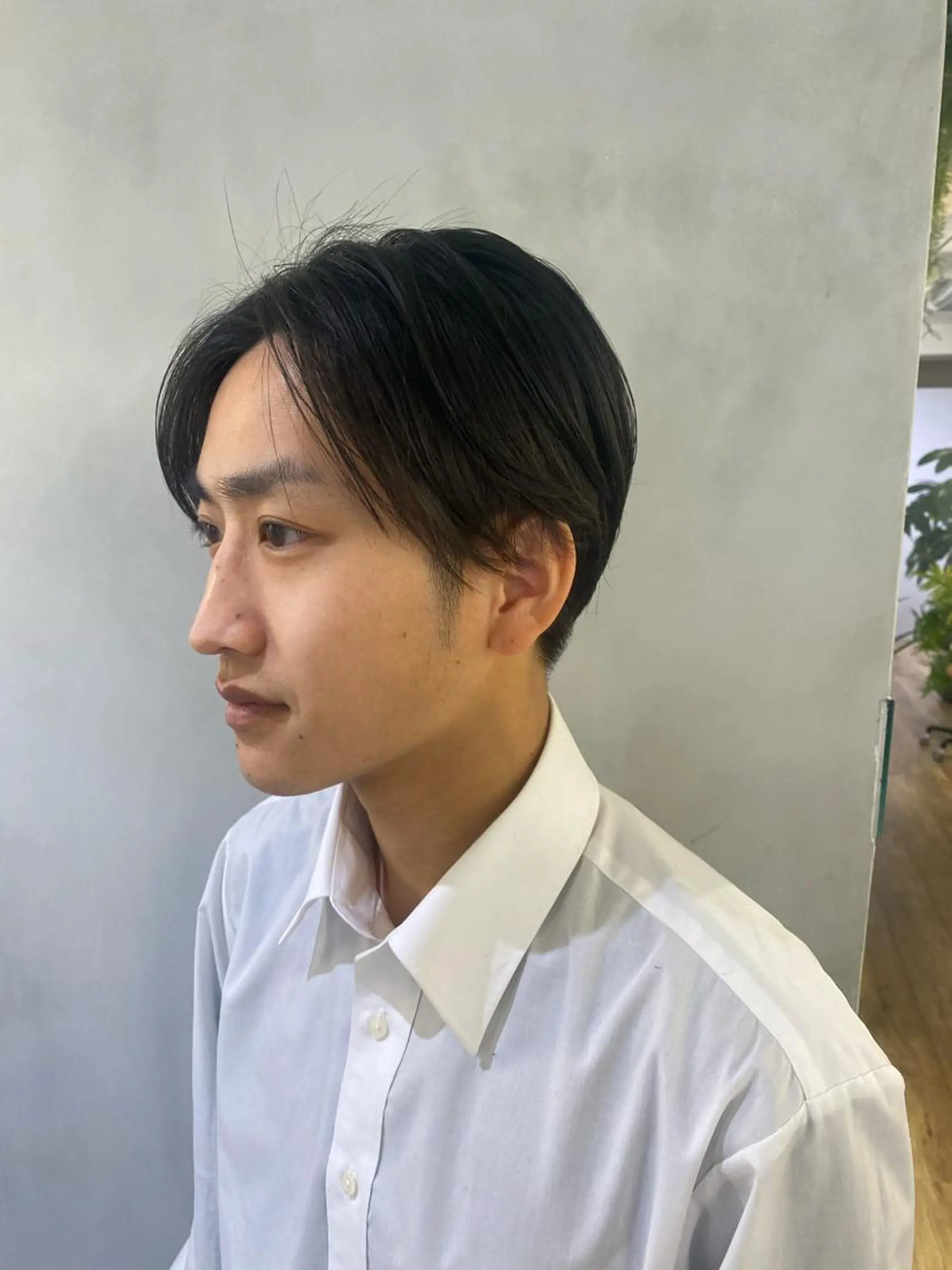 メンズ センターパート カット トリートメント 🌟ショート/シ ョートボブ/岡田🌟のヘアスタイル