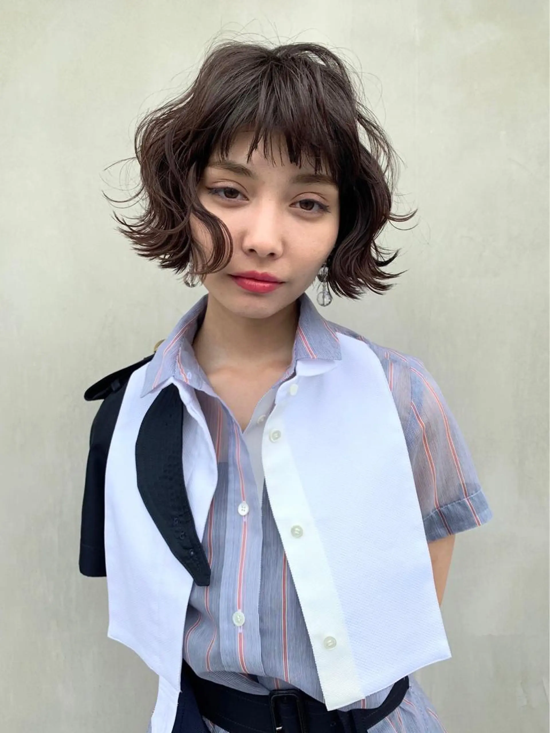 ミディアム パーマ Nikiita/ shionのヘアスタイル