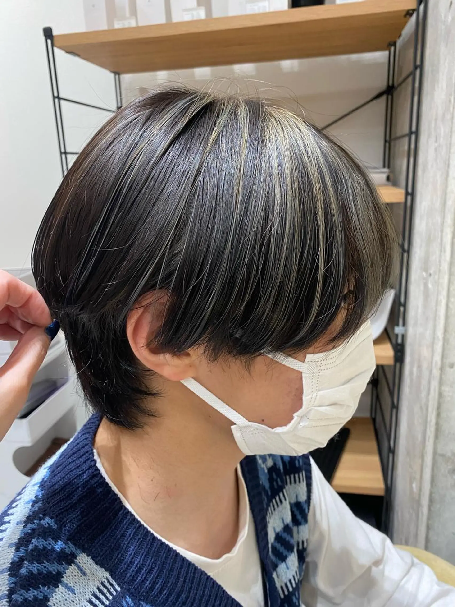 ショート メンズ ヘアカラー トリートメント Dxxxx III所属・女性目線の大人 メンズ*Ayakaのヘアスタイル