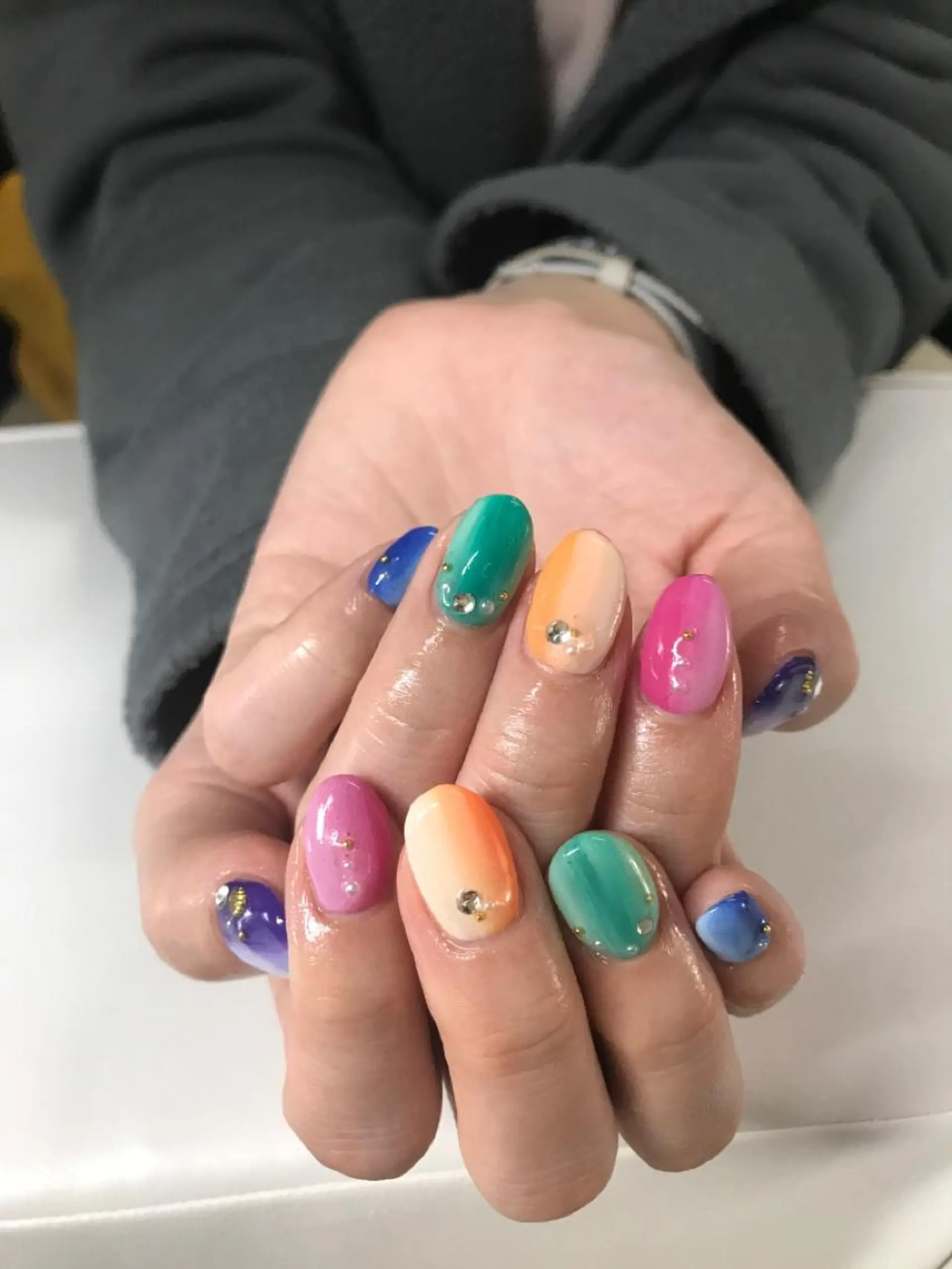 ネイル 美尽  BIZIN所属・久々 もえみのネイルデザイン