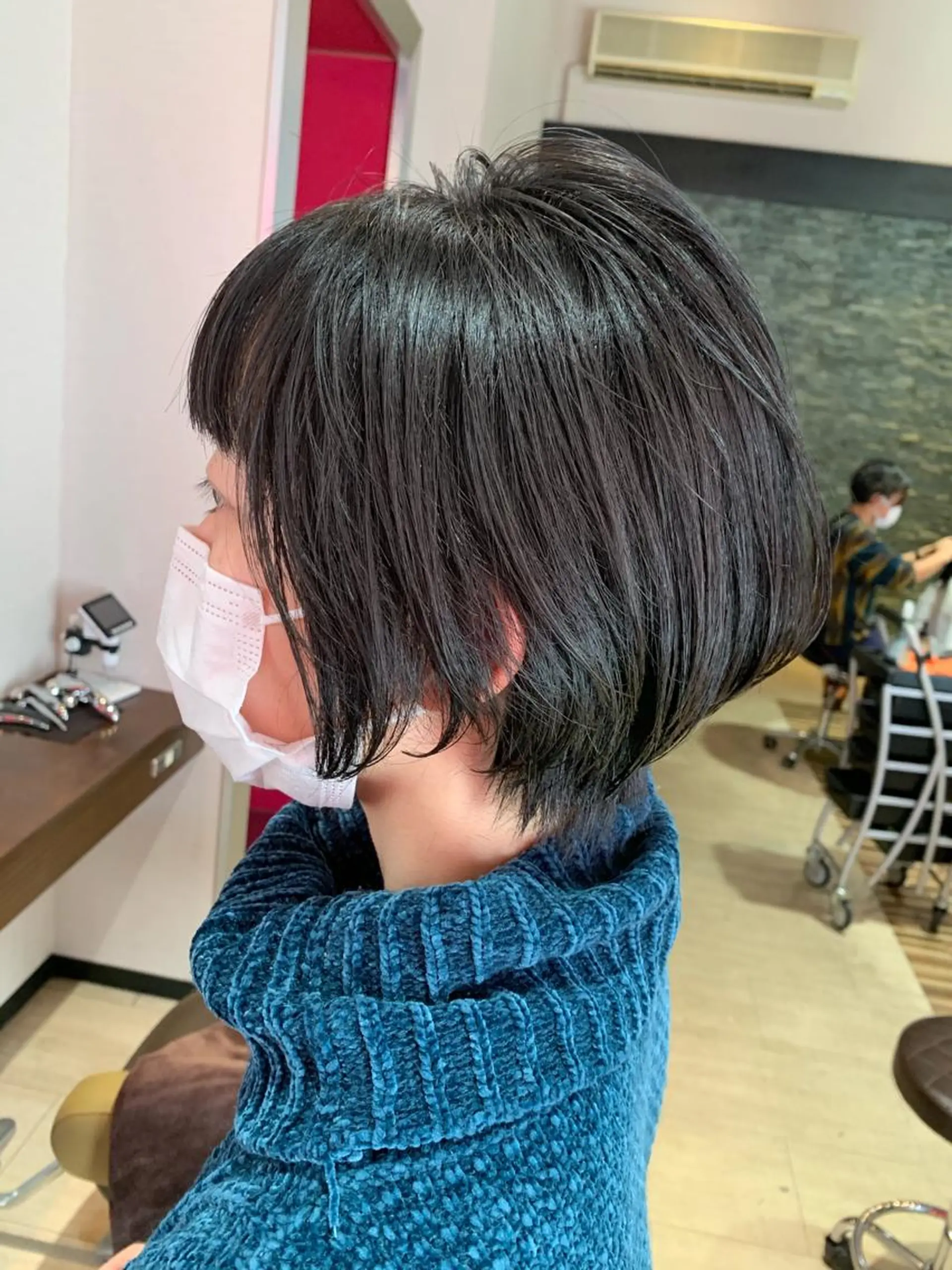 ショート カット パーマ トリートメント 【コテ巻き風パーマ】 一木快斗のヘアスタイル