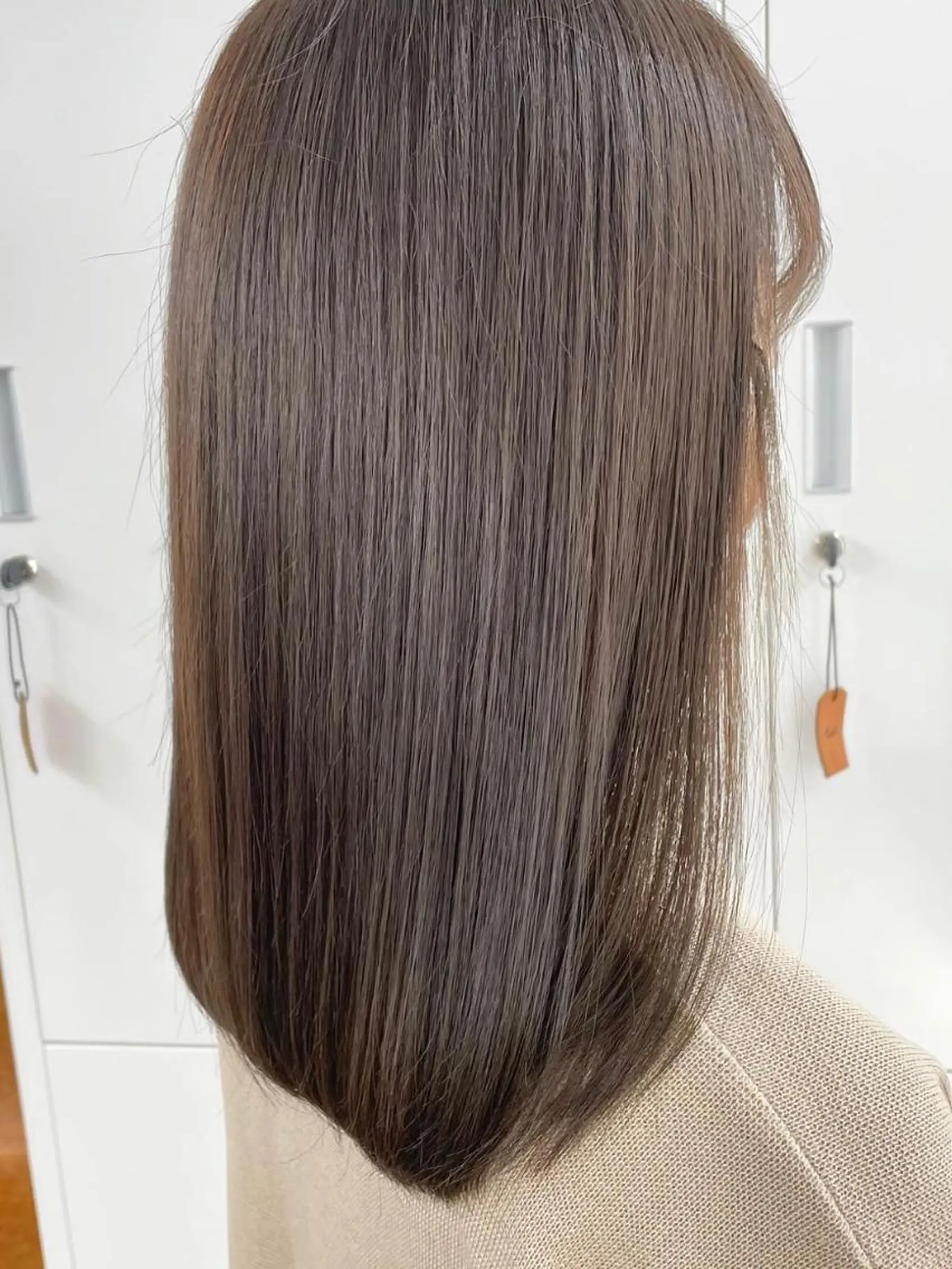 セミロング トリートメント ヘアカラー トリートメント 🌼たけや みのり🌿のヘアスタイル