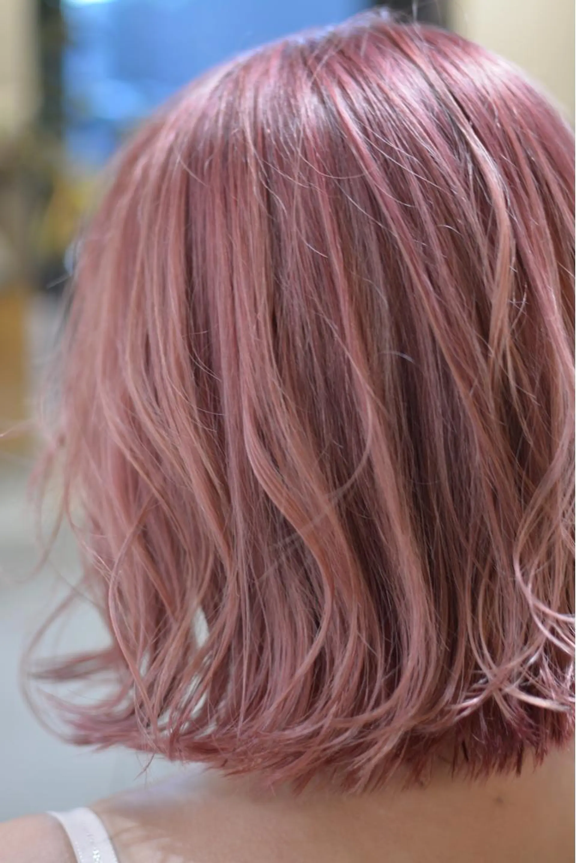 ショート ヘアカラー トリートメント 木村 創造🌟 デザインカラーお任せのヘアスタイル