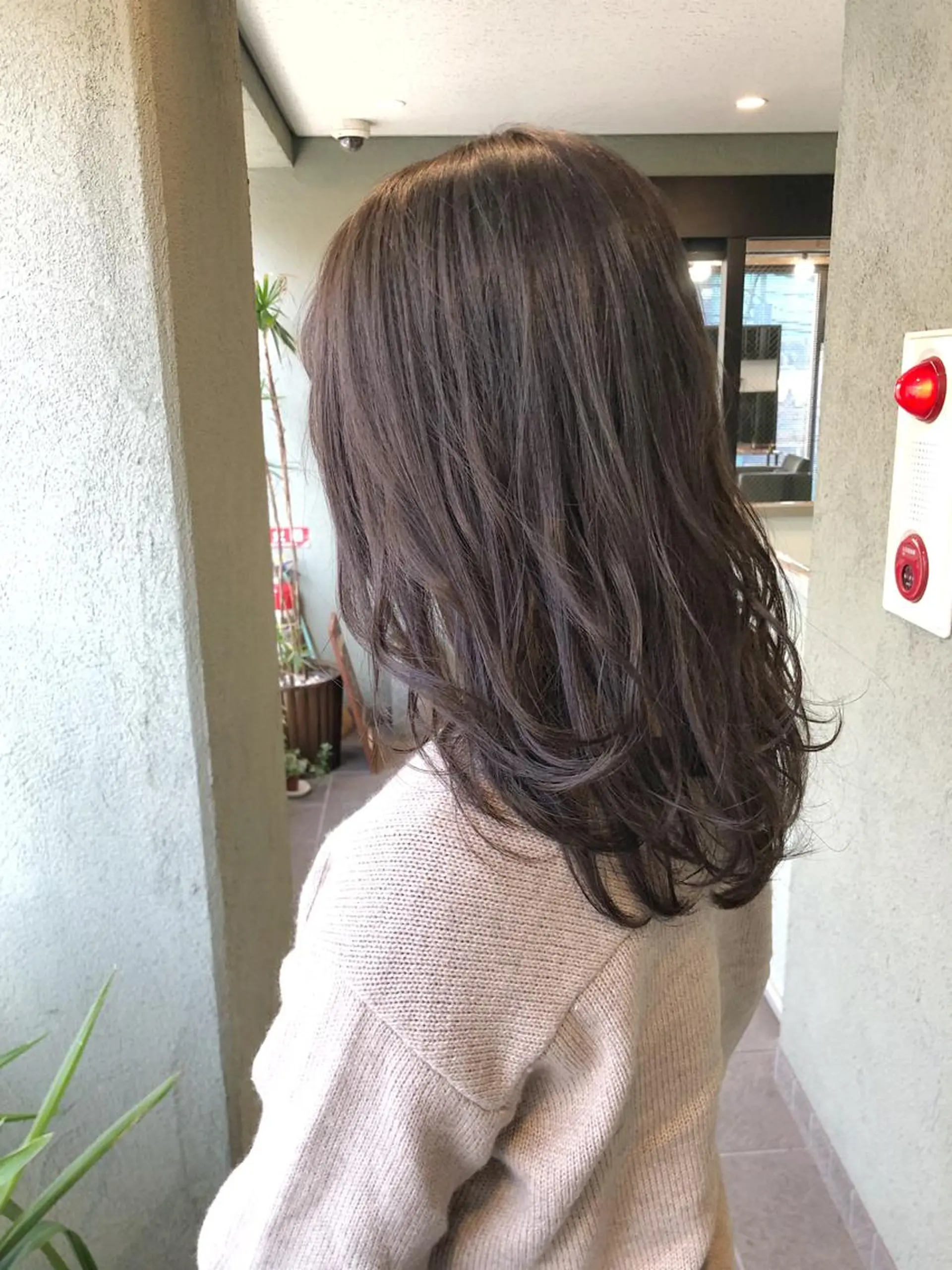 セミロング カラー HIROKI ” stylistのヘアスタイル