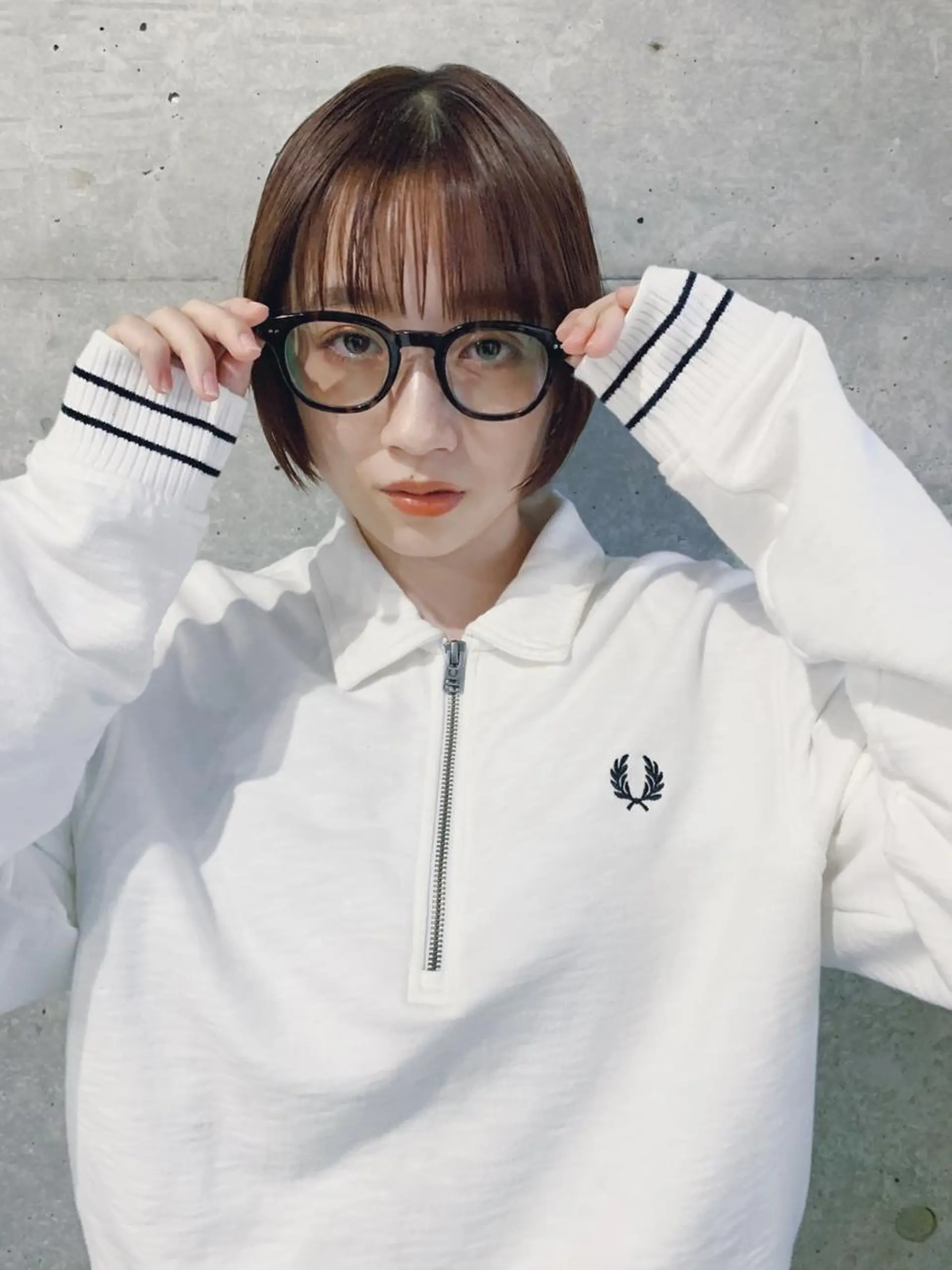 ショート カラー ボブパーマコテ巻き風 パーマNo1深江秀平のヘアスタイル