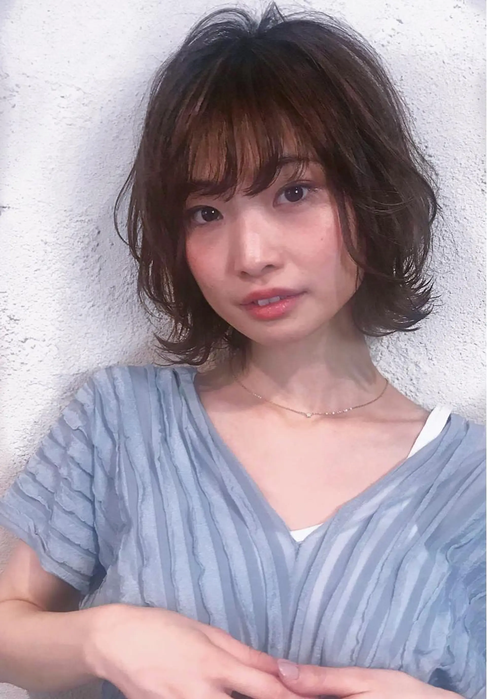 ミディアム WISTERIA KAORUのヘアスタイル