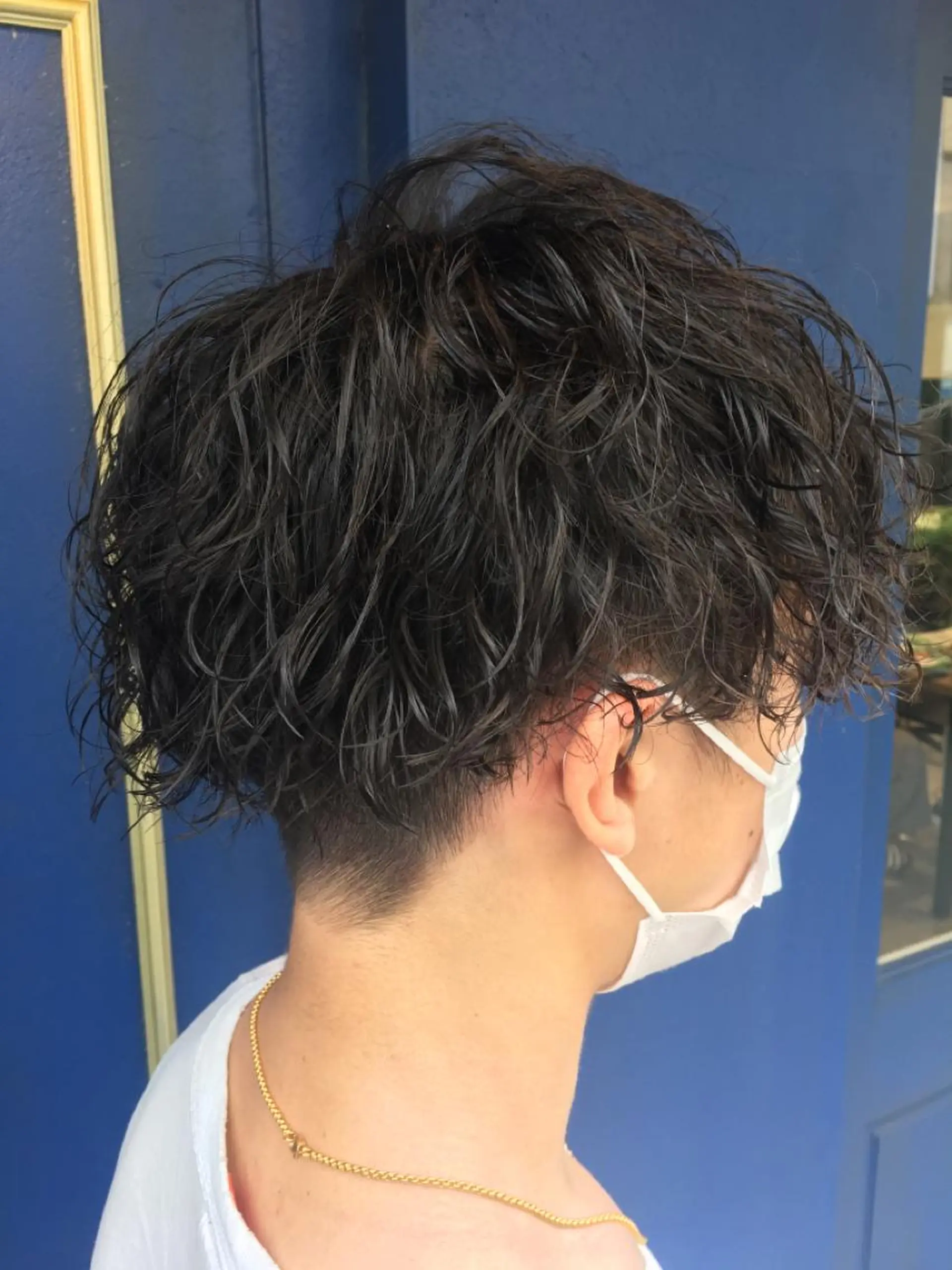 ショート パーマ メンズ カット パーマ 🦩パーマン🦩佐藤 航太のヘアスタイル