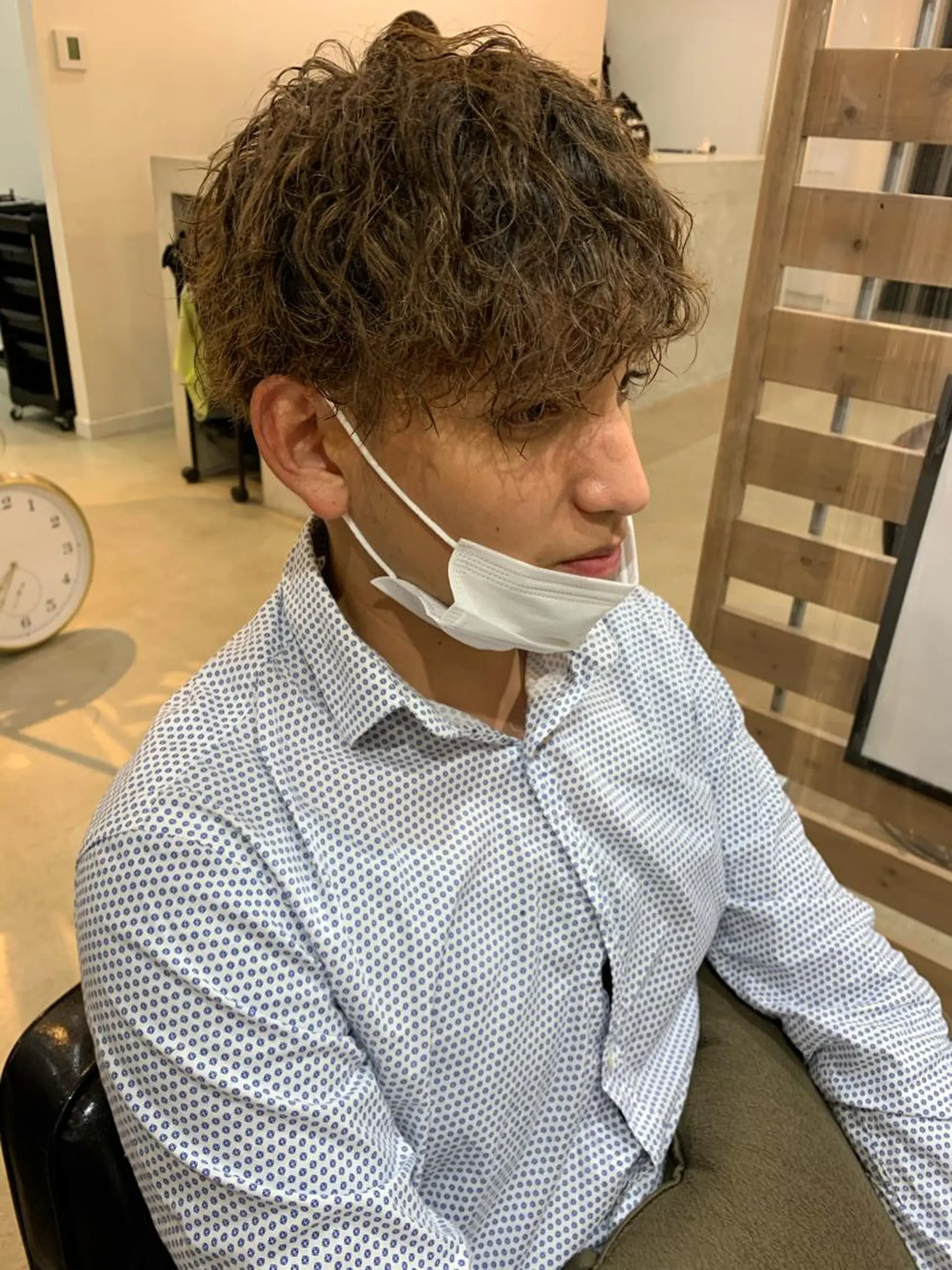 パーマ メンズ メンズパーマ ツイストスパイラルパーマ スパイラルパーマ タカミ荒子店所属・眉毛ワックス konomiの眉毛・アイブロウイメージ