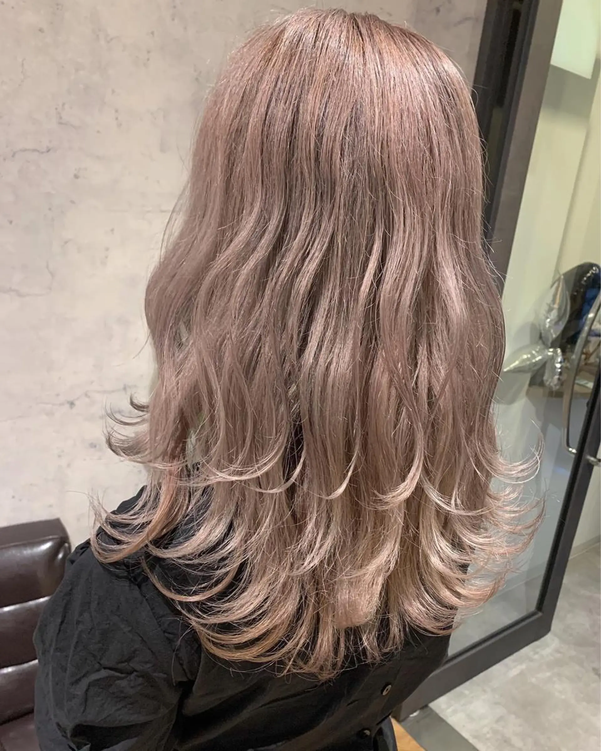 セミロング カラー 髪質改善will hairdesignのヘアスタイル