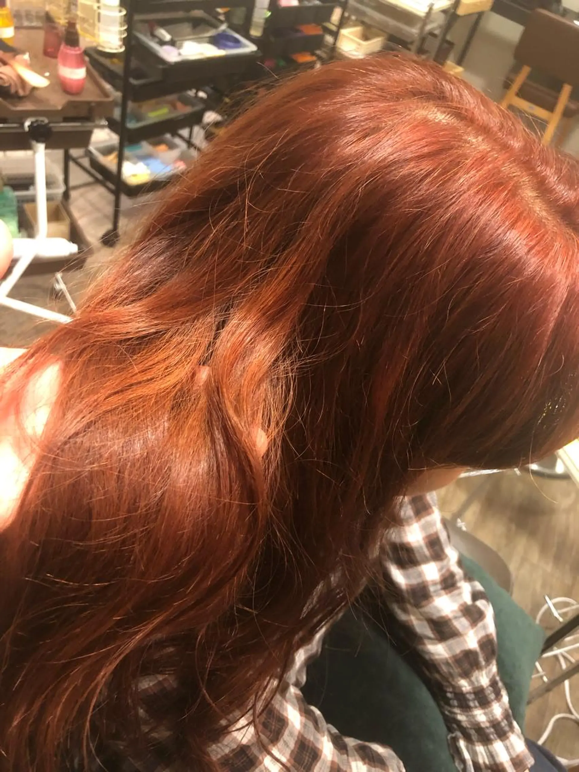 ロング カラー くろいわ りほのヘアスタイル