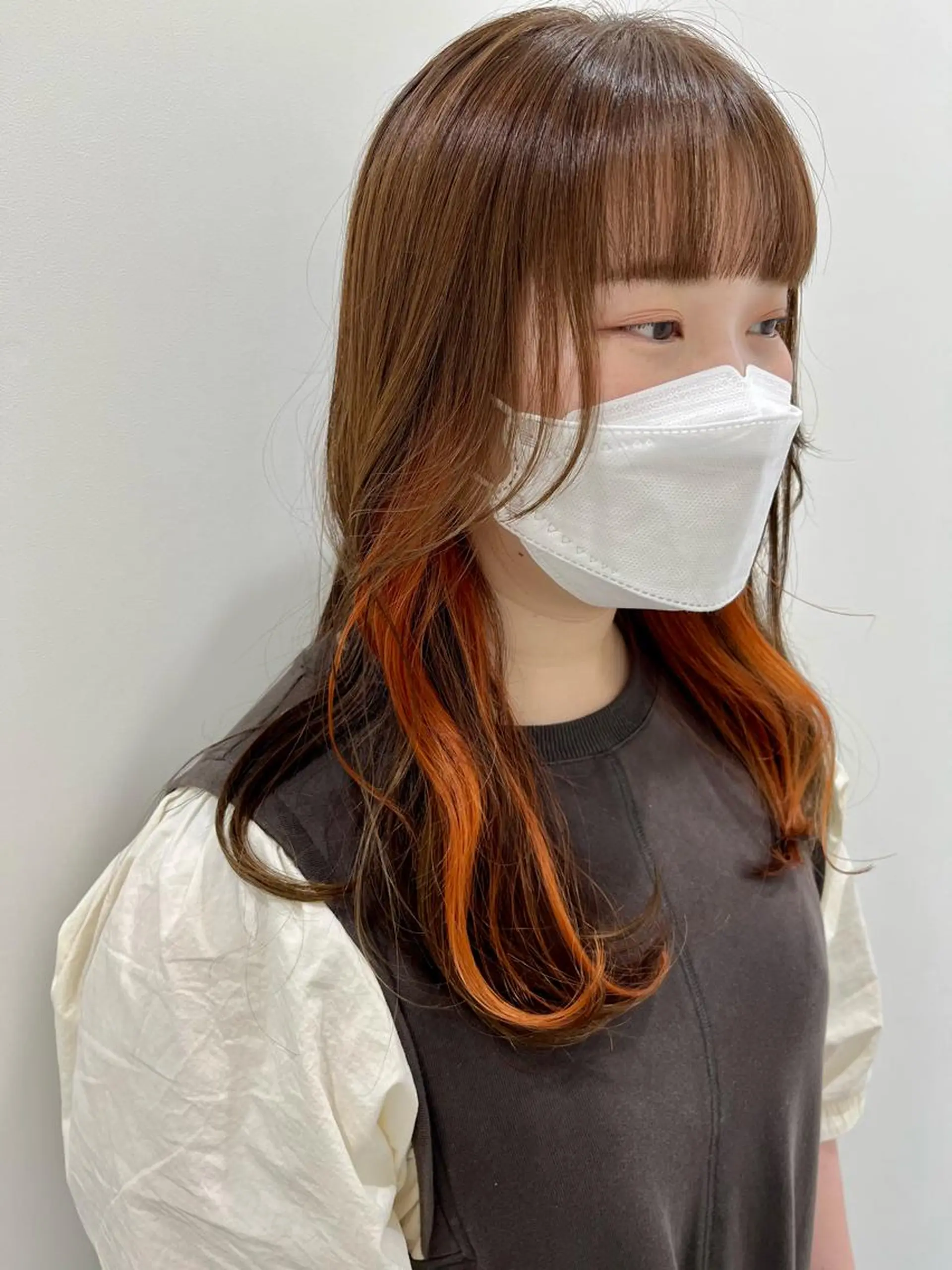 ロング 長谷川 未來のヘアスタイル