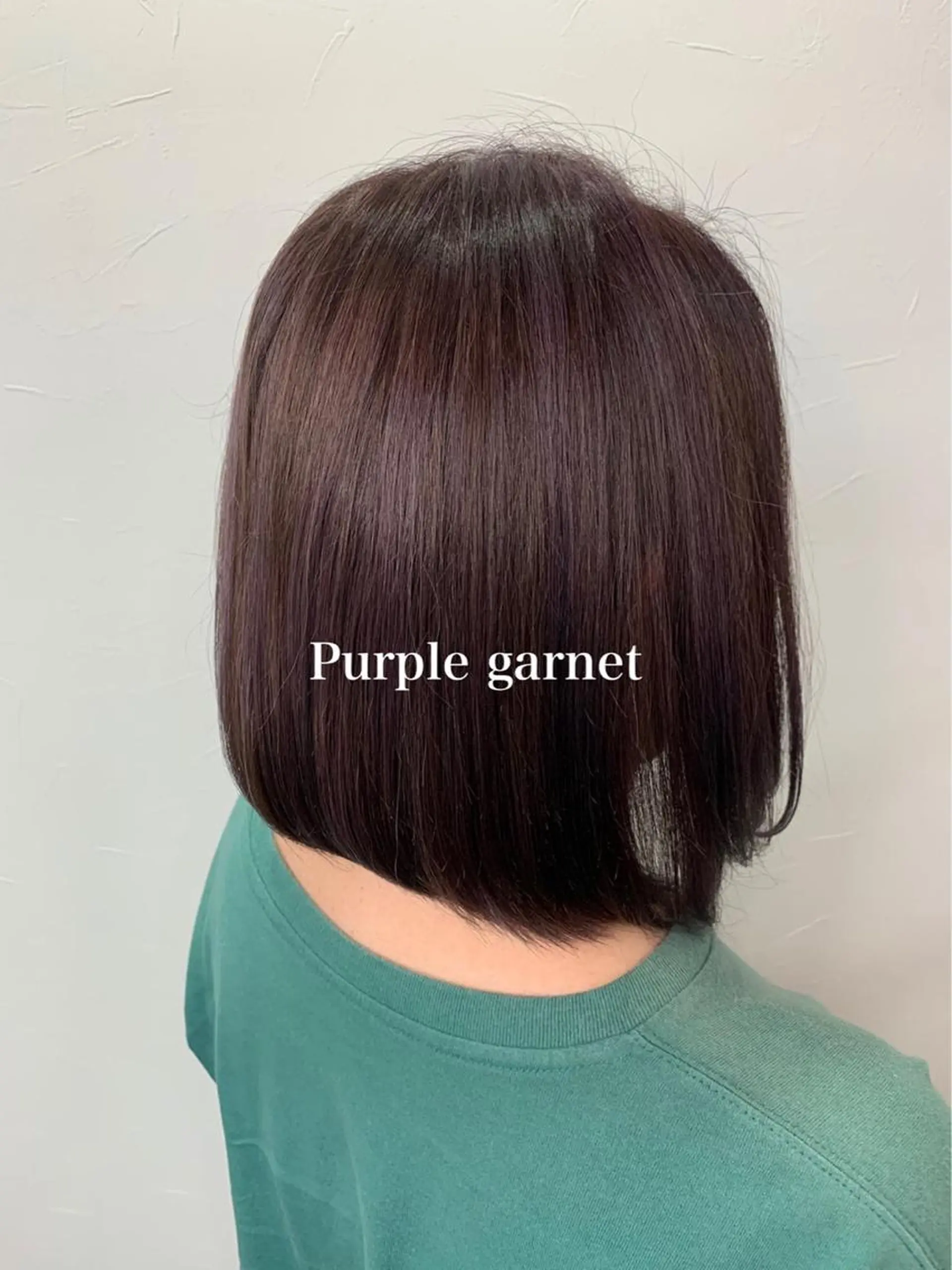 ミディアム パープルカラー エクステ＊美髪サロン KR2S河内長野店長のヘアスタイル