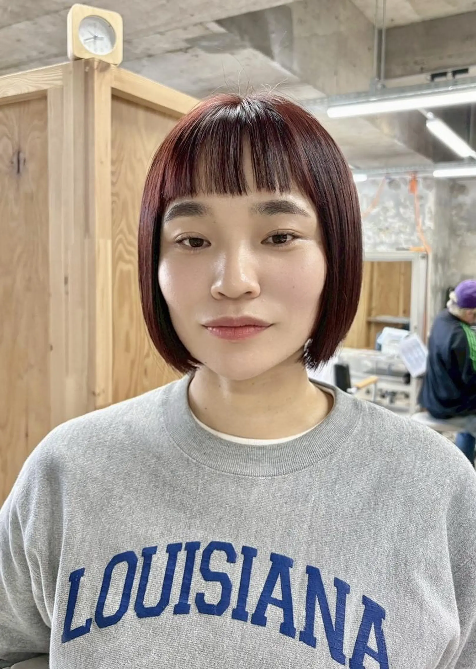 ショート カラー ボブ カット ヘアカラー トレンドパーマ/ ボブ🌰くりーわのヘアスタイル