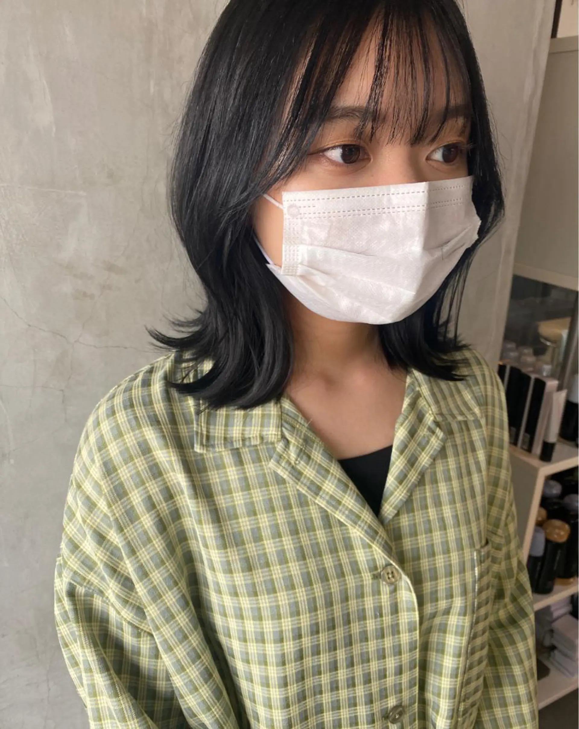 ミディアム カラー ヘアアレンジ stylist/蛯谷 珠里のヘアスタイル