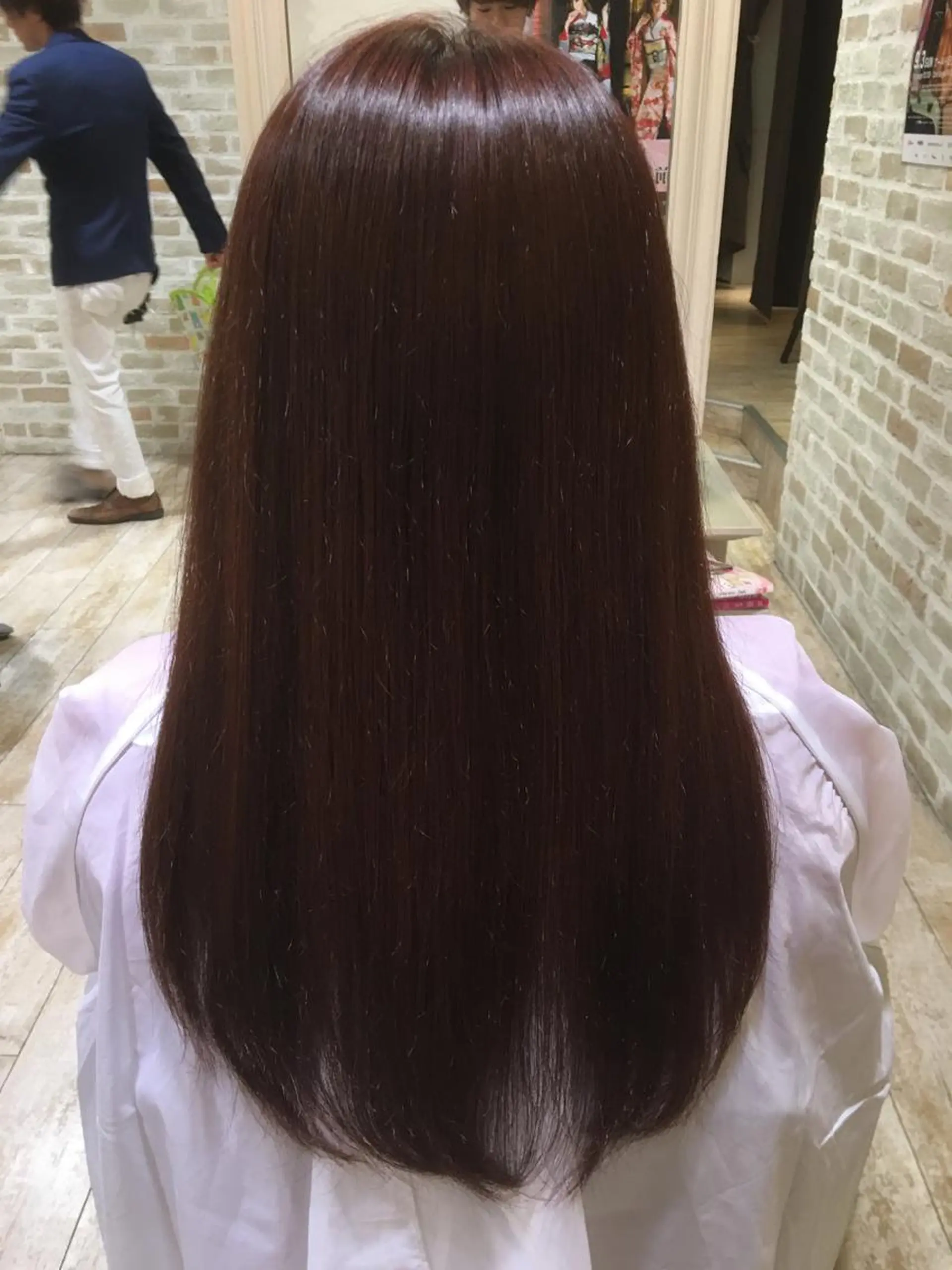 ロング カラー 今里 雄大のヘアスタイル