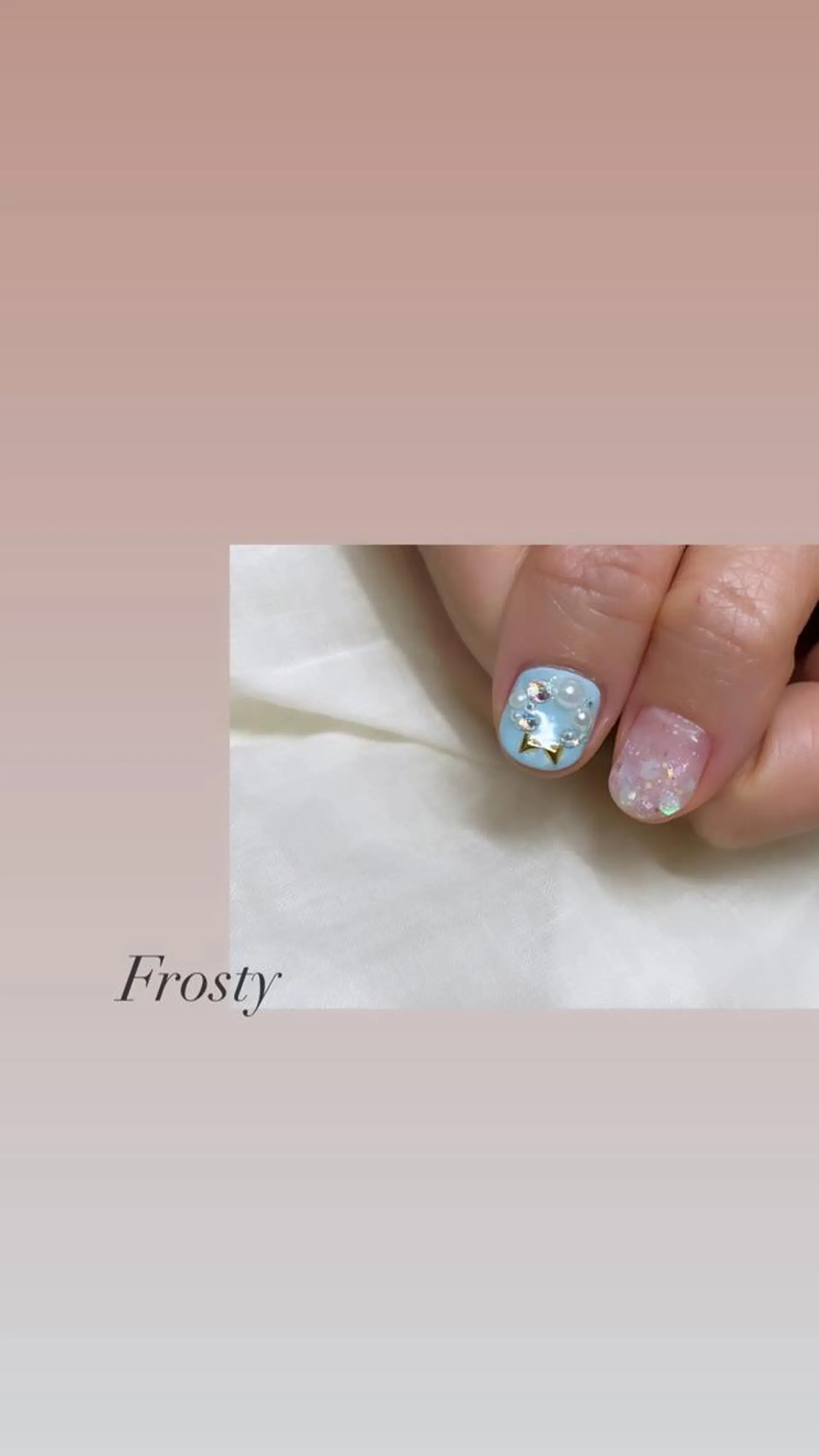 ネイル アートネイル 冬ネイル クリスマス Mys. 松本結衣のネイルデザイン