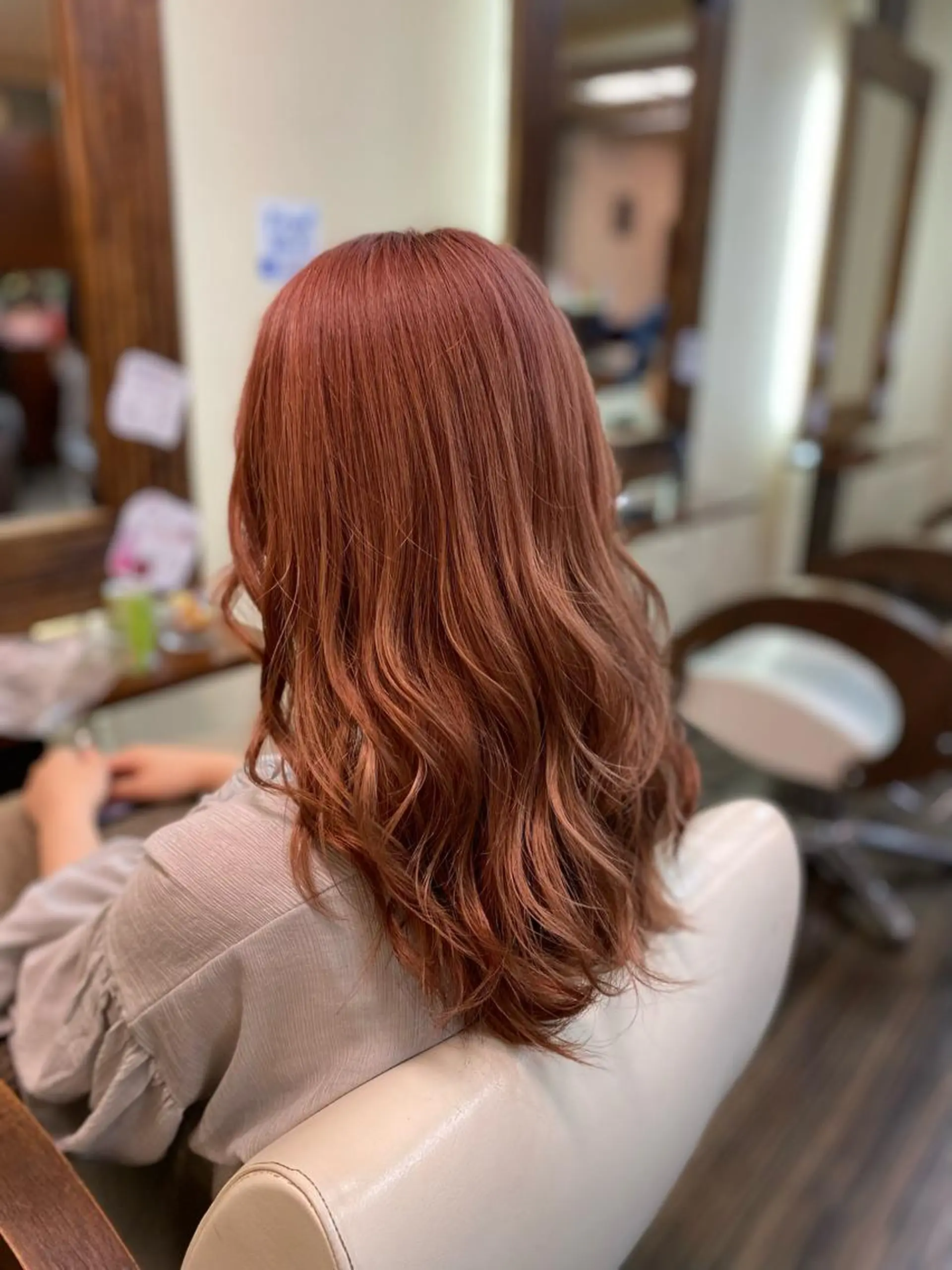 セミロング カラー ヘアアレンジ メンズ ヘアカラー トリートメント 加藤 瑠美のヘアスタイル