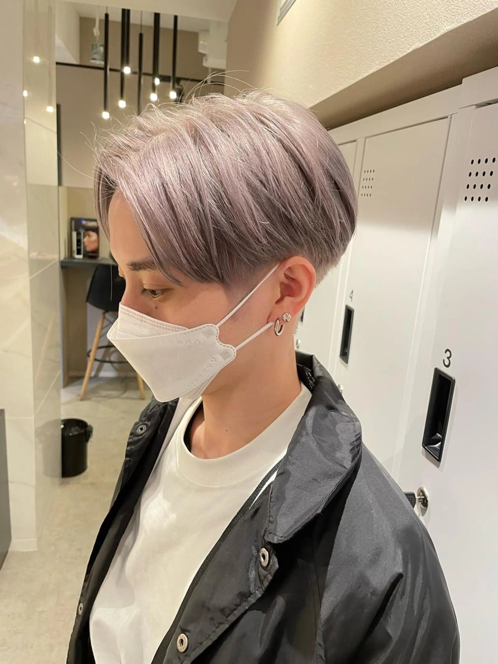 カラー 石山 洸平のヘアスタイル